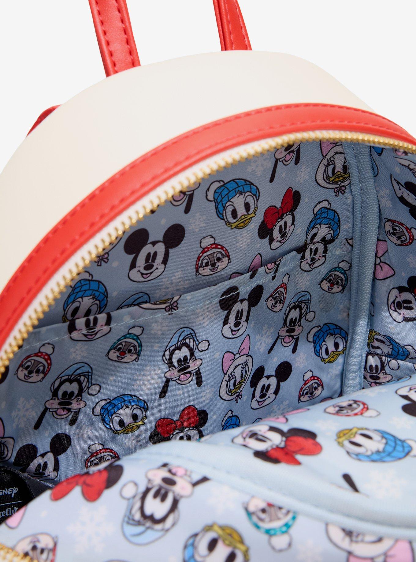 Loungefly Disney Mickey Mouse & Friends Ice Skating Mini Backpack Hot Topic Exclusive, , alternate - view 4