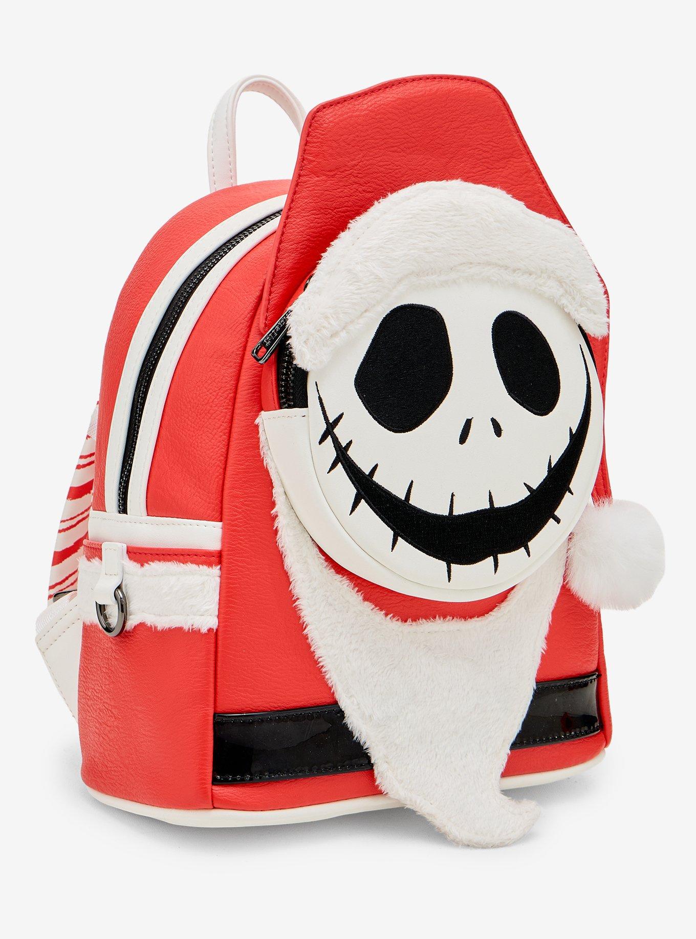 Loungefly The Nightmare Before Christmas Jack Sandy Claws Mini Backpack, , alternate - view 2