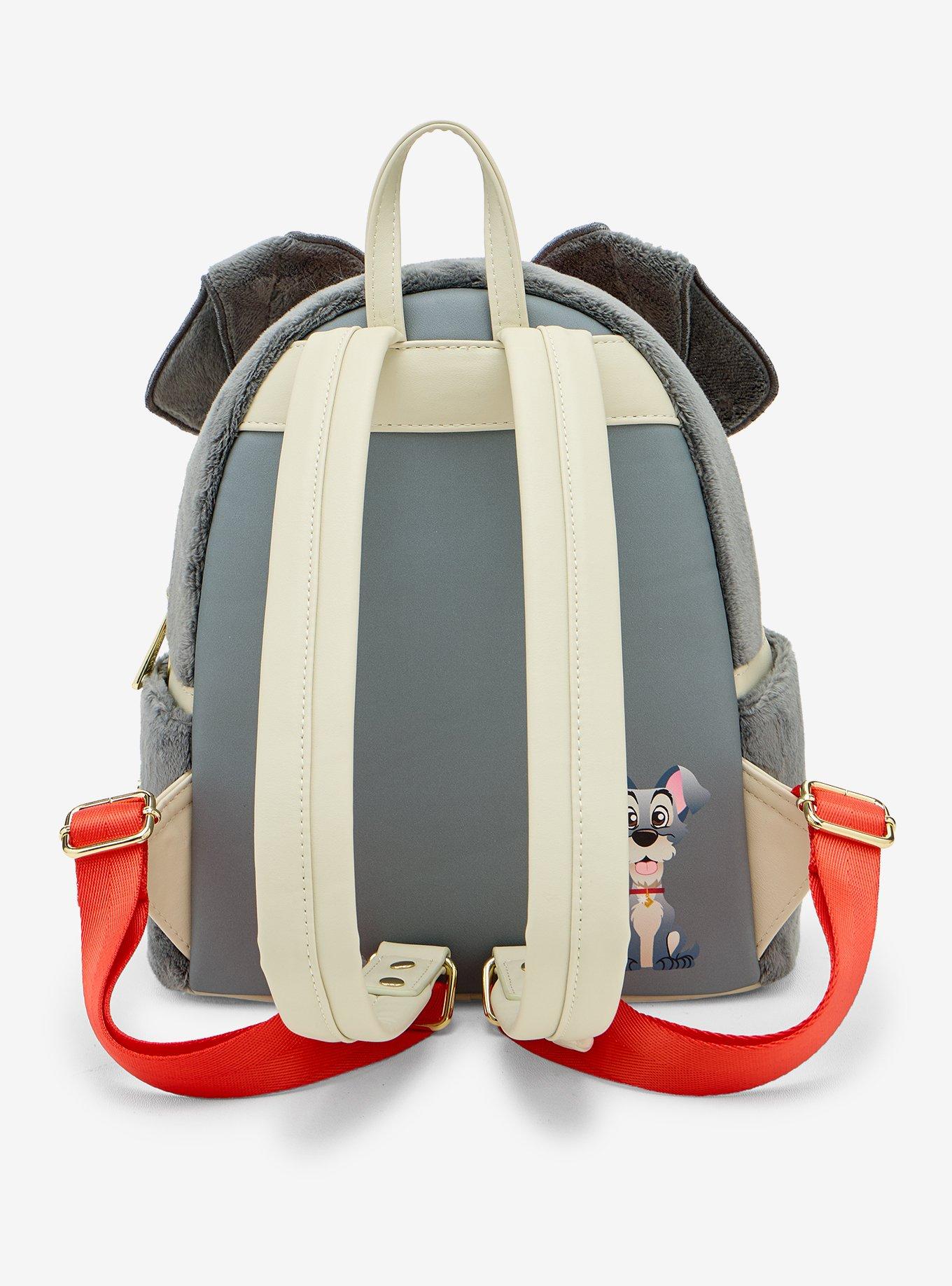 Loungefly Disney Lady And The Tramp Tramp Mini Backpack Hot Topic Exclusive, , alternate - view 3