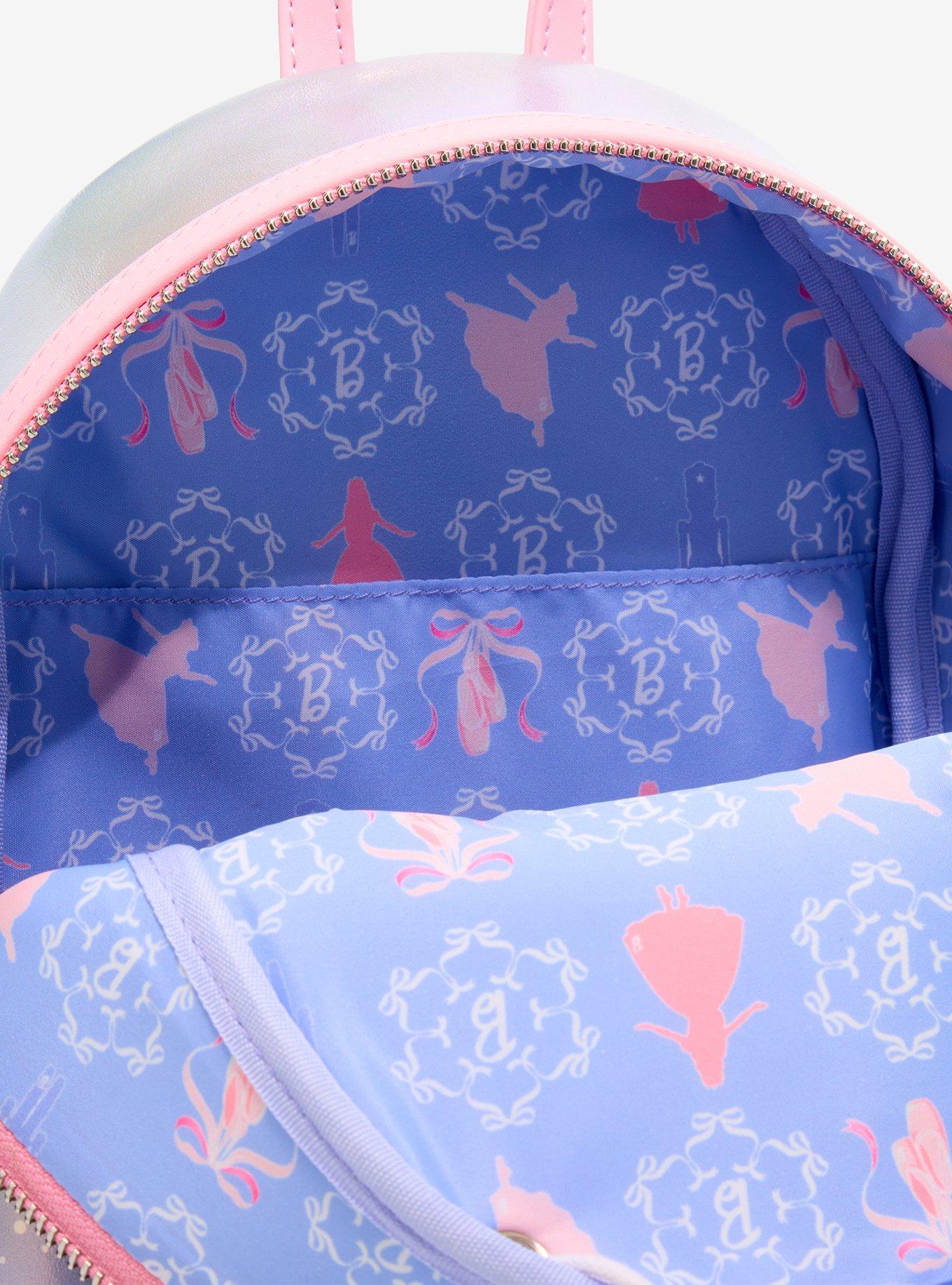 Loungefly Barbie In The Nutcracker Barbie & Prince Eric Mini Backpack, , alternate - view 4