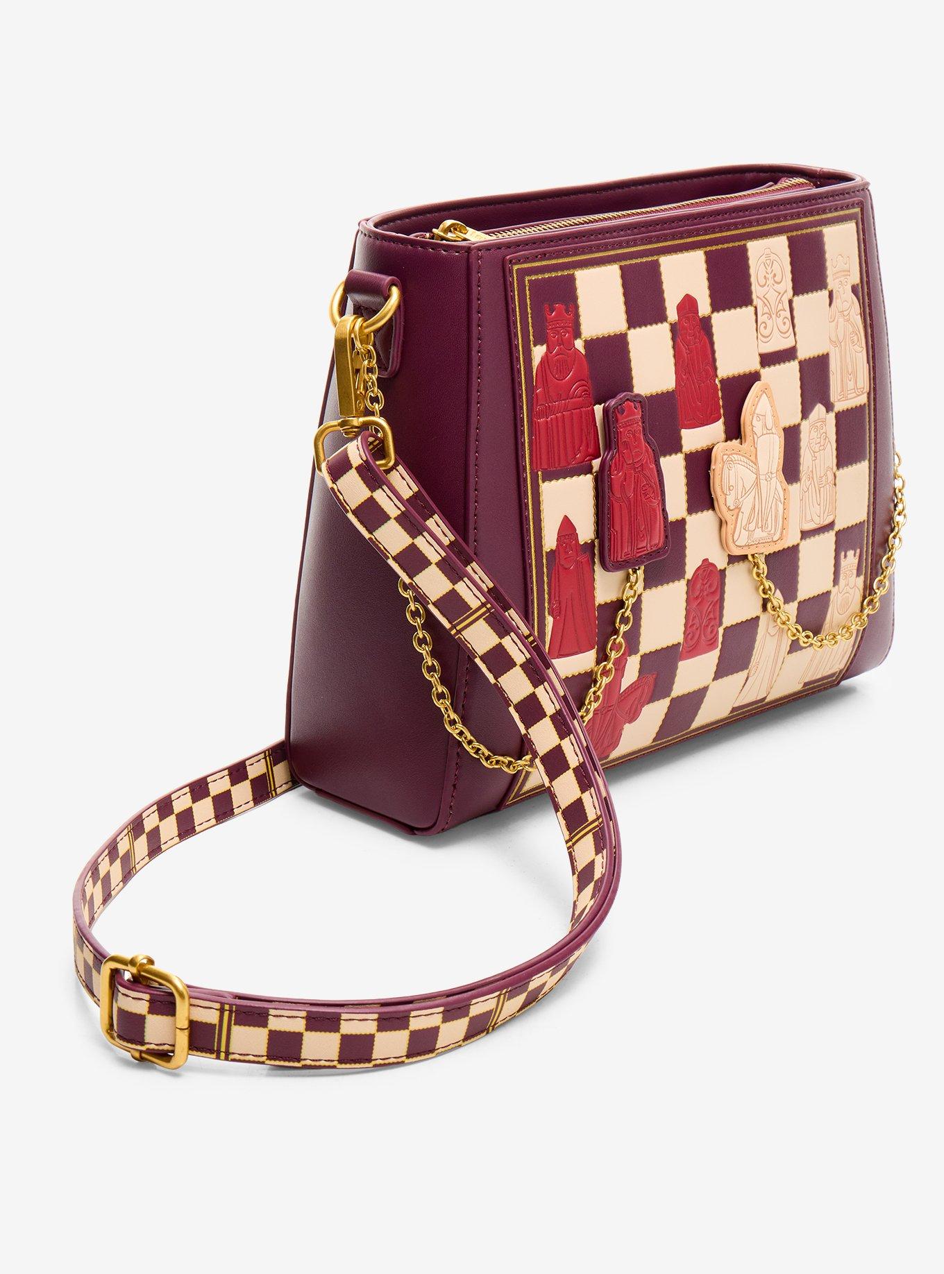Loungefly Harry Potter Wizard Chess Crossbody Bag Hot Topic Exclusive, , alternate - view 2