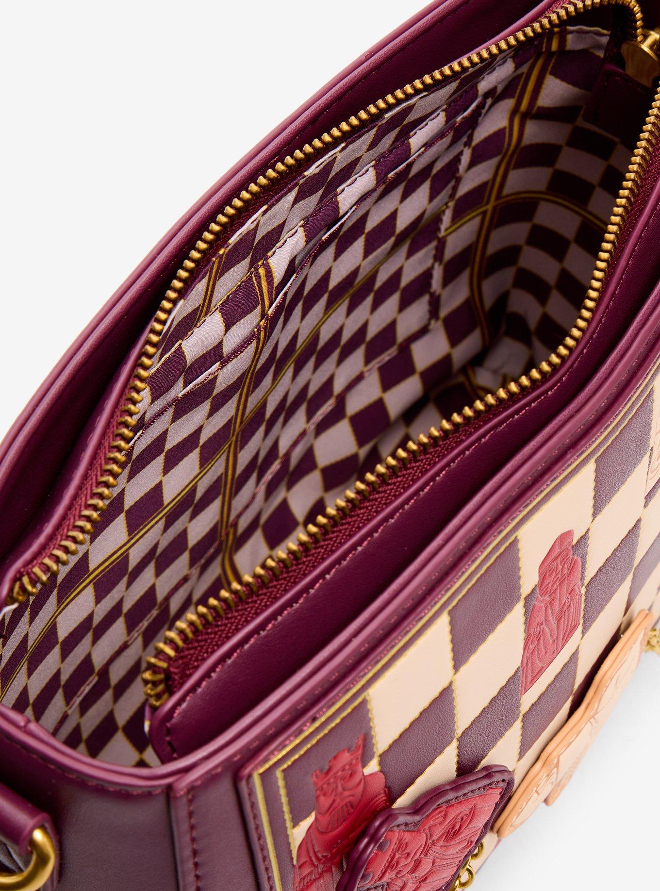 Loungefly Harry Potter Wizard Chess Crossbody Bag Hot Topic Exclusive, , alternate - view 4