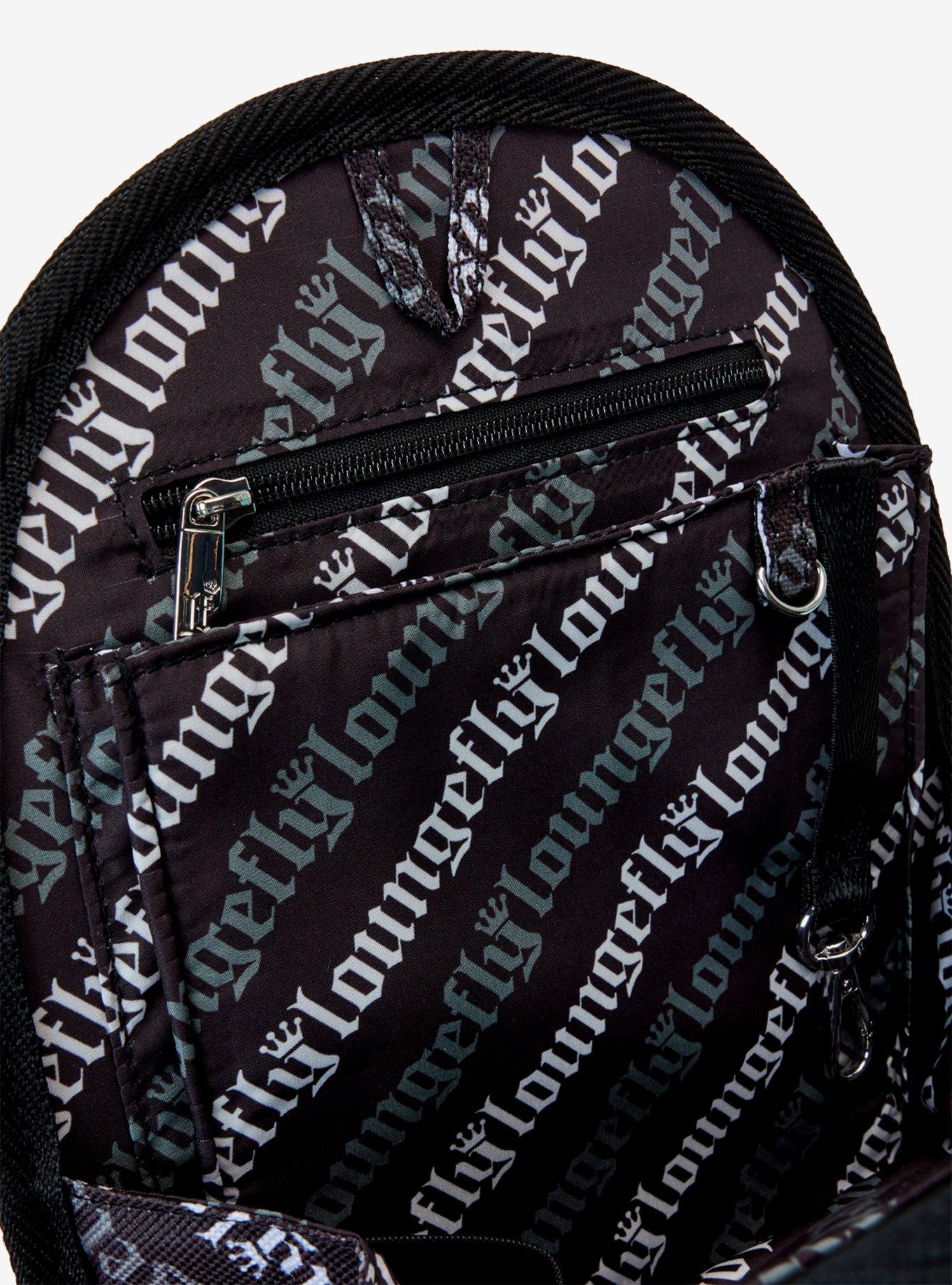 Loungefly Logo Mini Backpack Organizer, , alternate - view 3