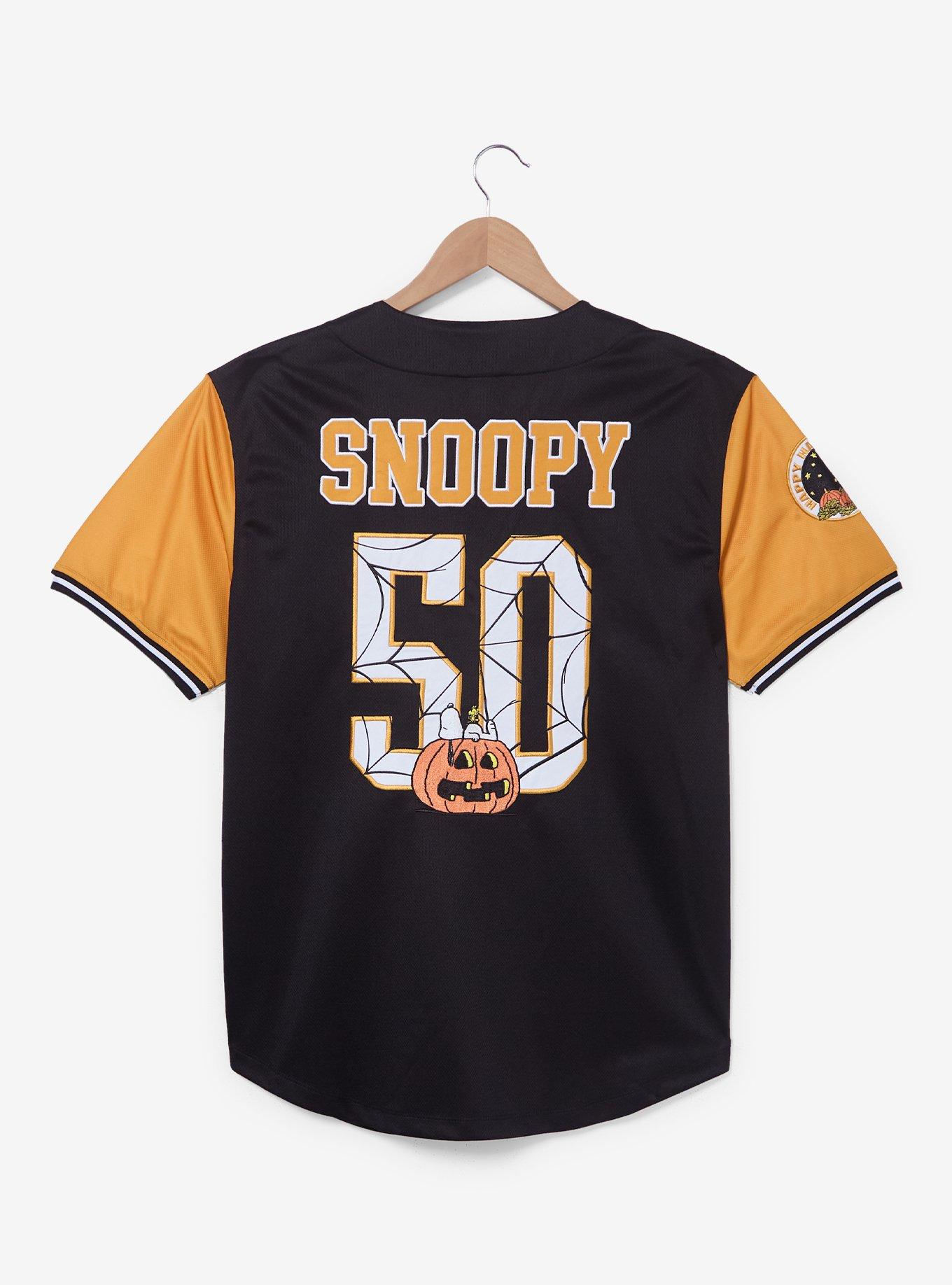 Peanuts Snoopy Halloween Baseball Jersey - BoxLunch Exclusive, , hi-res