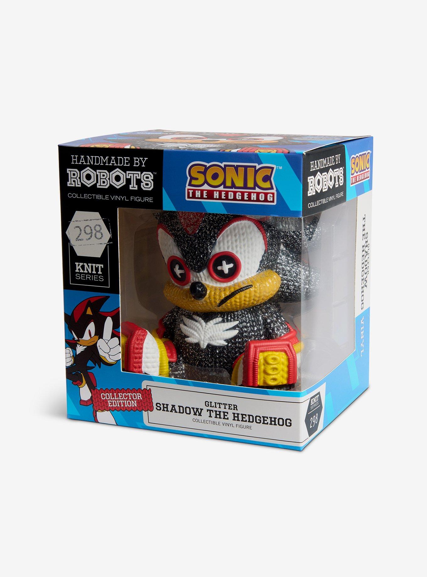 Handmade by Robots Sonic the Hedgehog Shadow (Glitter) Vinyl Figure