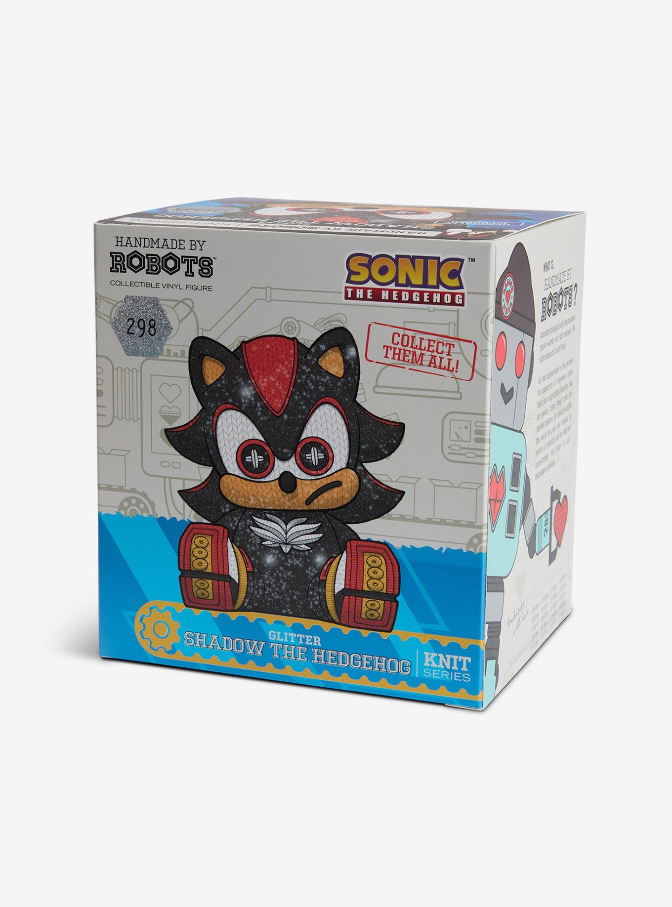 Handmade by Robots Sonic the Hedgehog Shadow (Glitter) Vinyl Figure