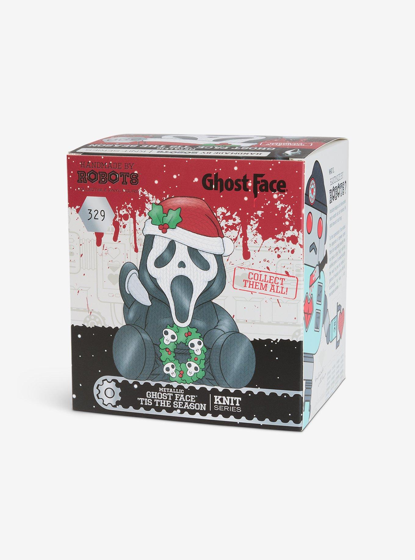 Handmade by Robots Scream Ghost Face: Tis the Season (Metallic) Vinyl Figure, , alternate