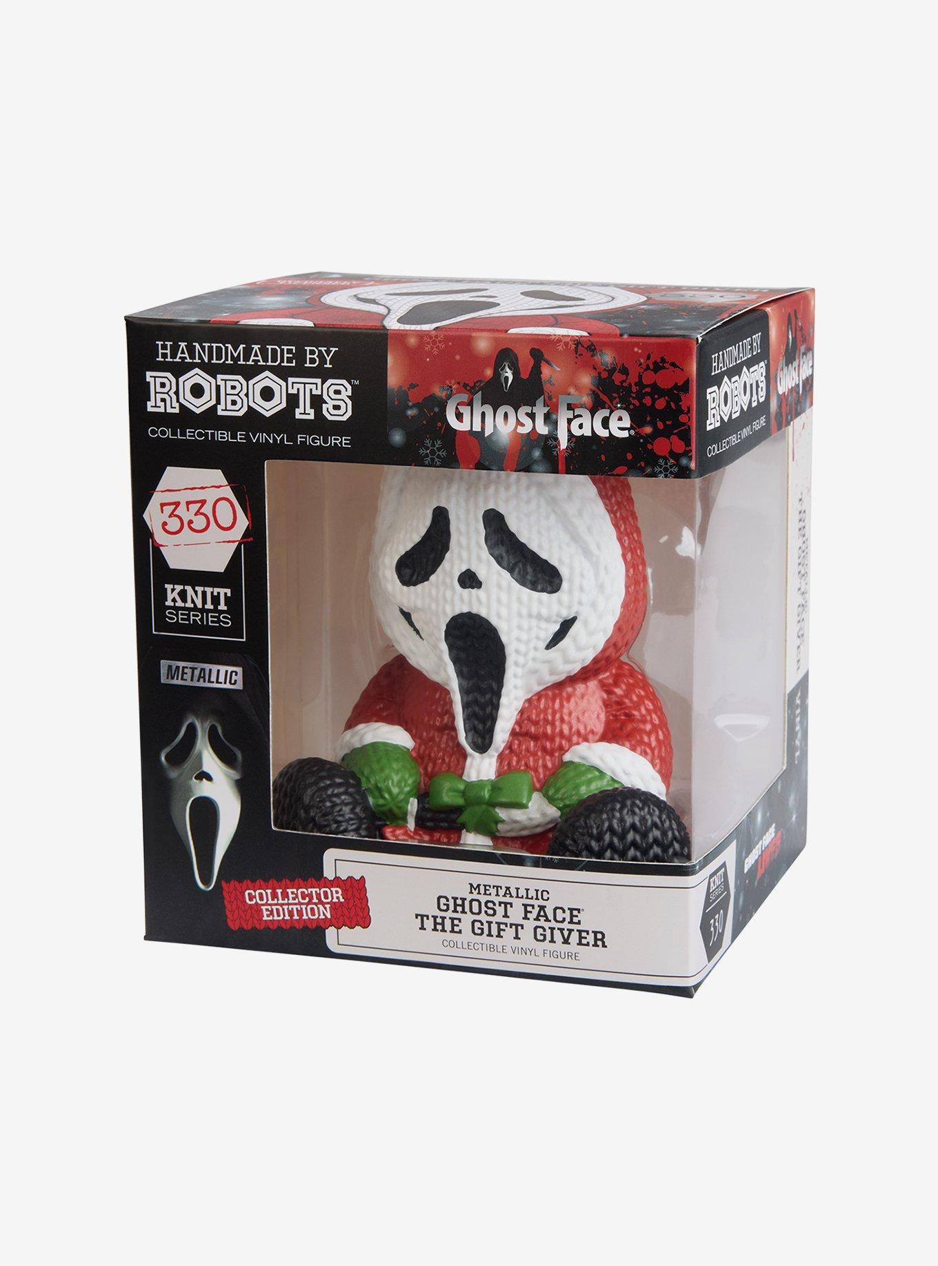 Handmade by Robots Scream Ghost Face: The Gift Giver (Metallic) Vinyl Figure, , alternate