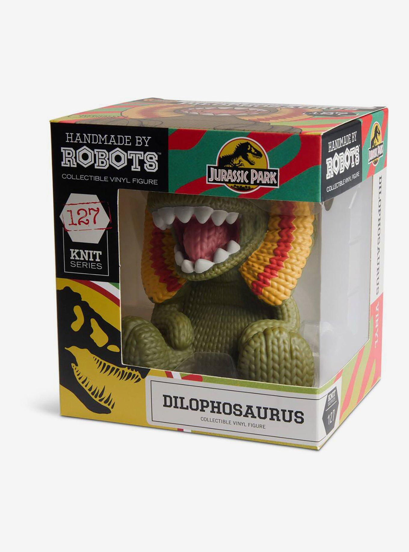 Handmade by Robots Jurassic Park Blue & Delophosaurus 2-Pack Vinyl Figure