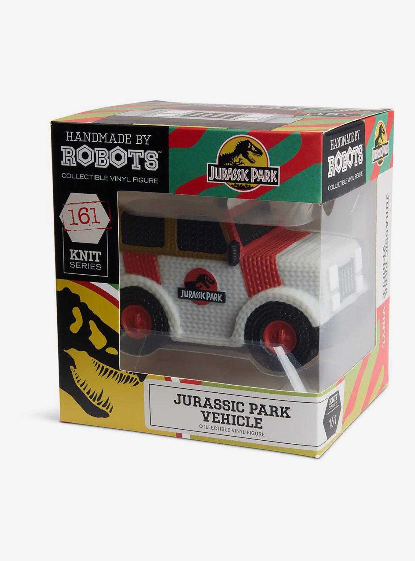 Handmade by Robots Jurassic Park Hatching Egg & Vehicle 2-Pack Vinyl Figure, , alternate