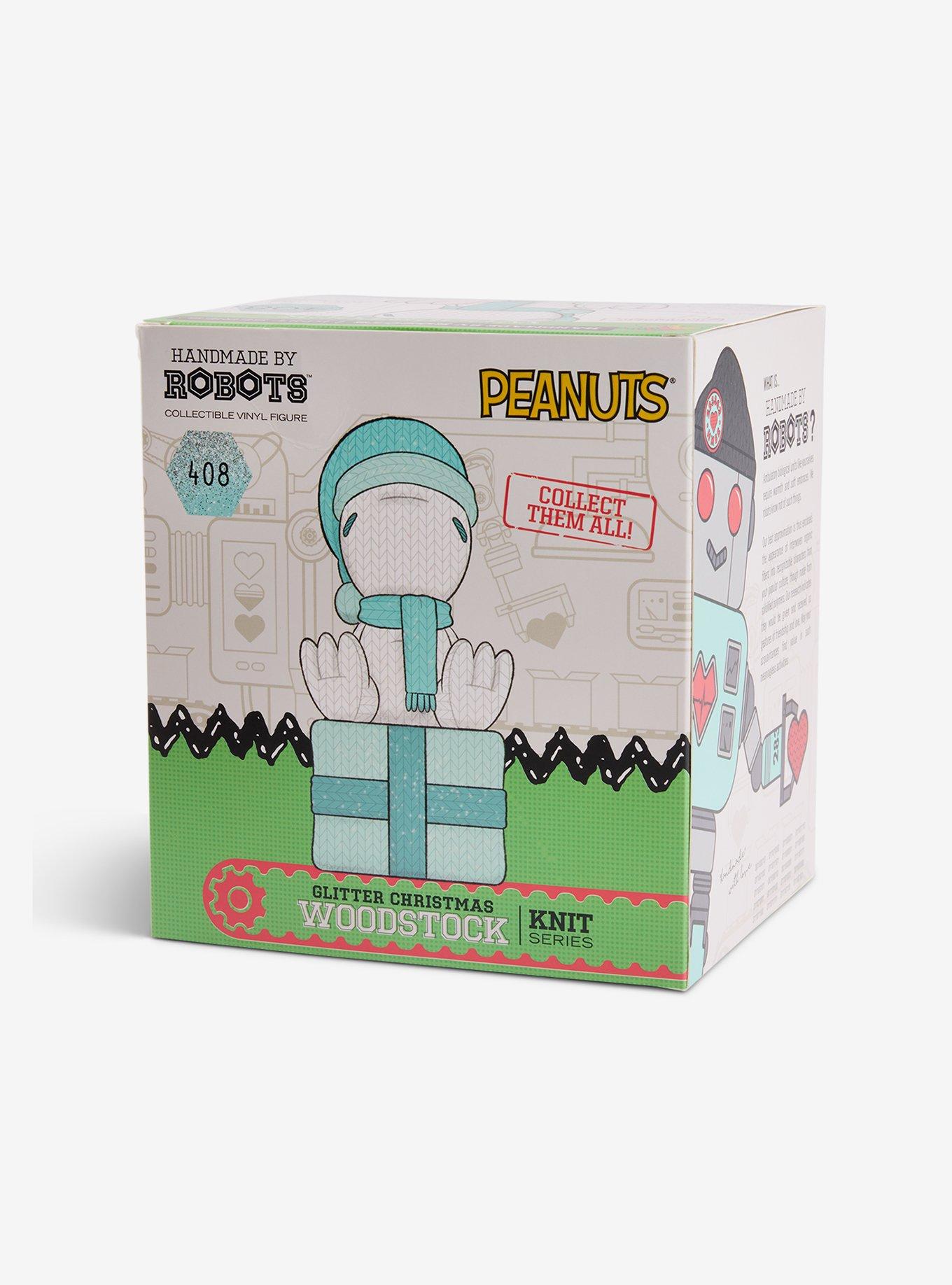 Handmade by Robots A Charlie Brown Christmas Woodstock #408 (Ice) Vinyl Figure, , alternate