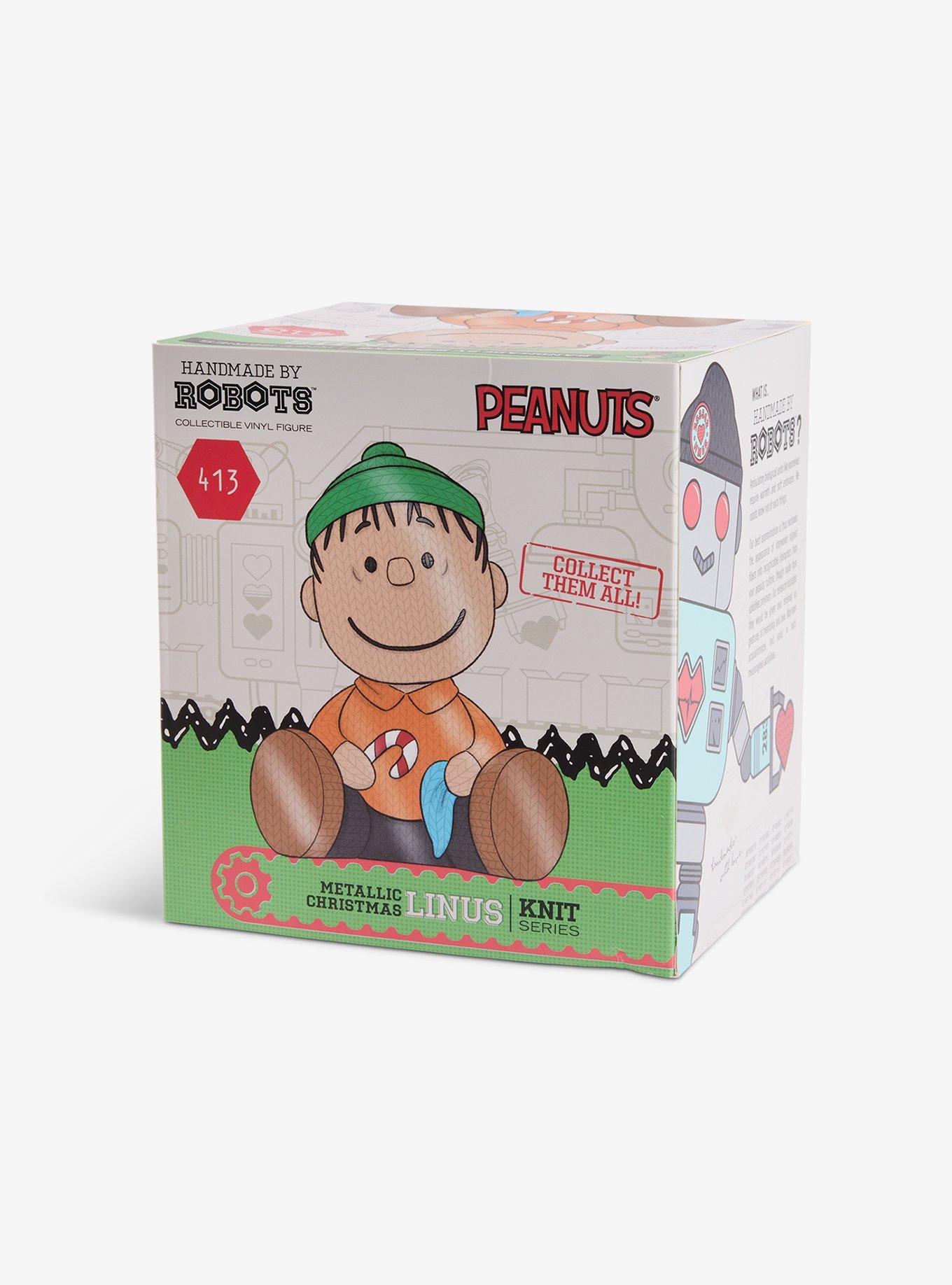 Handmade by Robots A Charlie Brown Christmas Linus #413 (Metallic) Vinyl Figure, , alternate