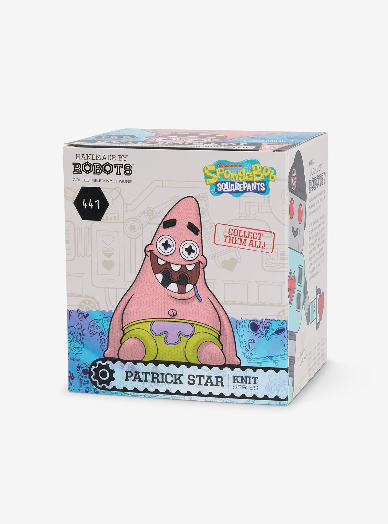Handmade by Robots SpongeBob SquarePants Patick Vinyl Figure, , alternate
