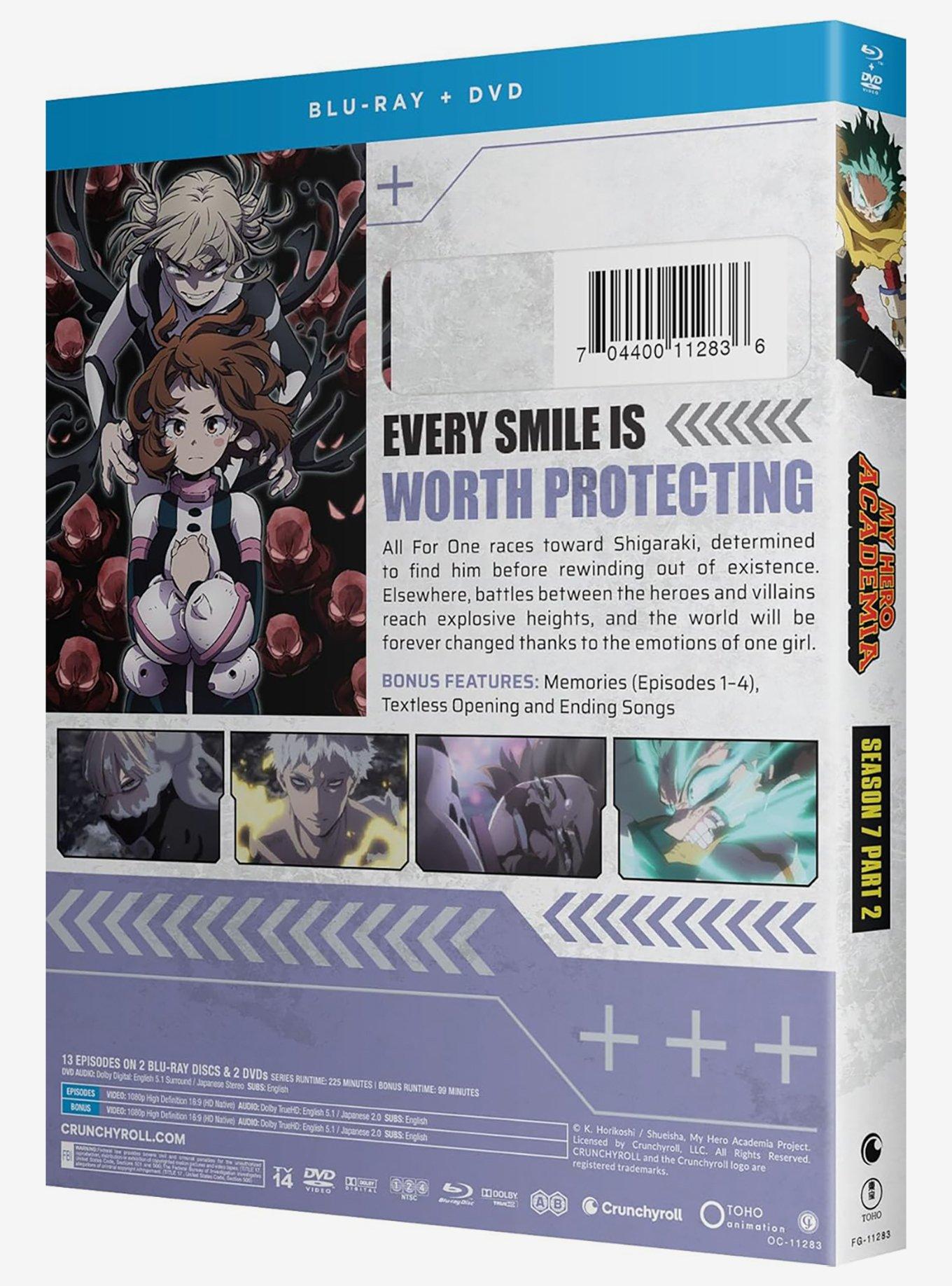 My Hero Academia Season 7 Part 2 Blu-Ray