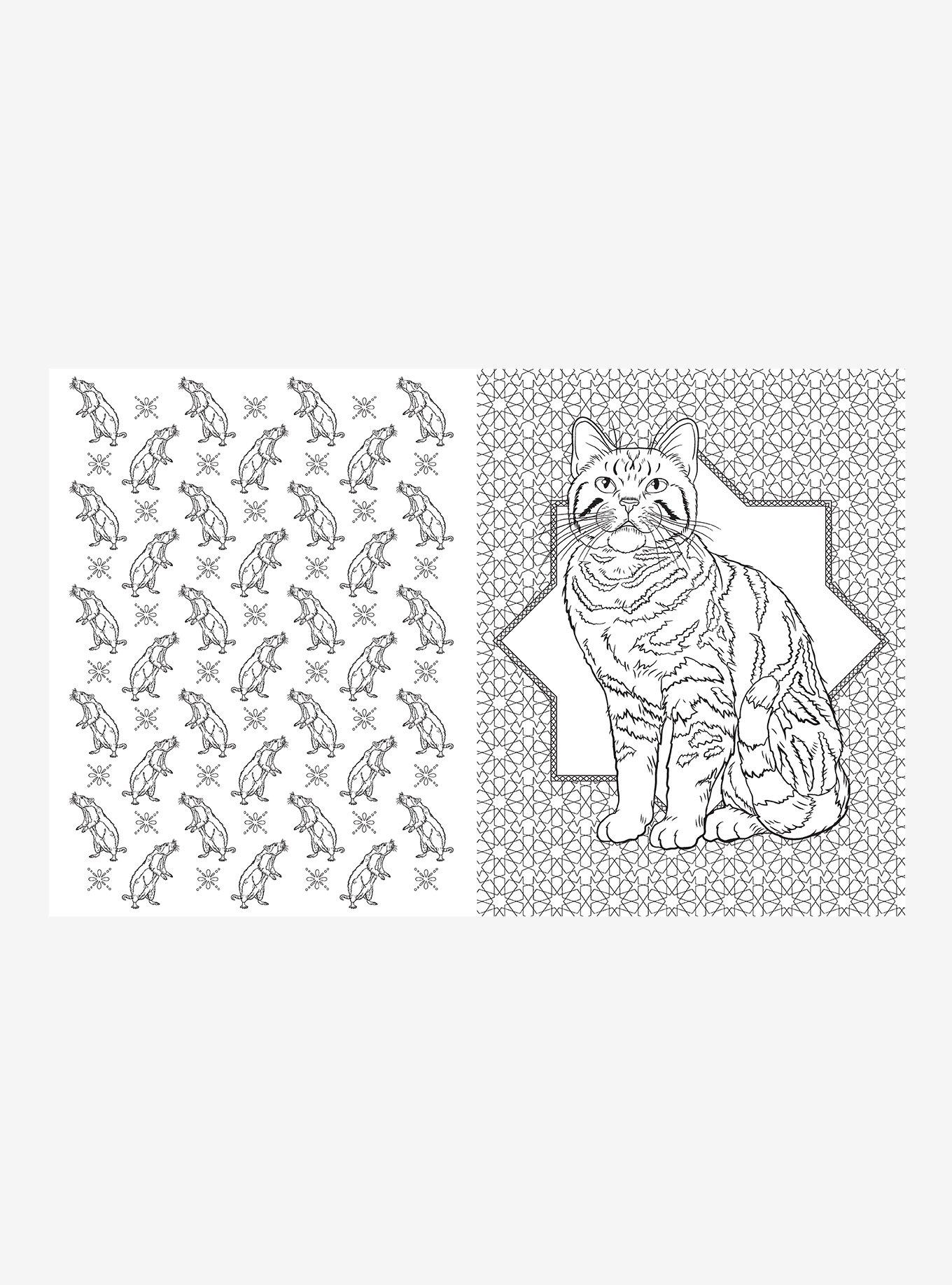 Harry Potter Magical Creatures Coloring Book, , hi-res