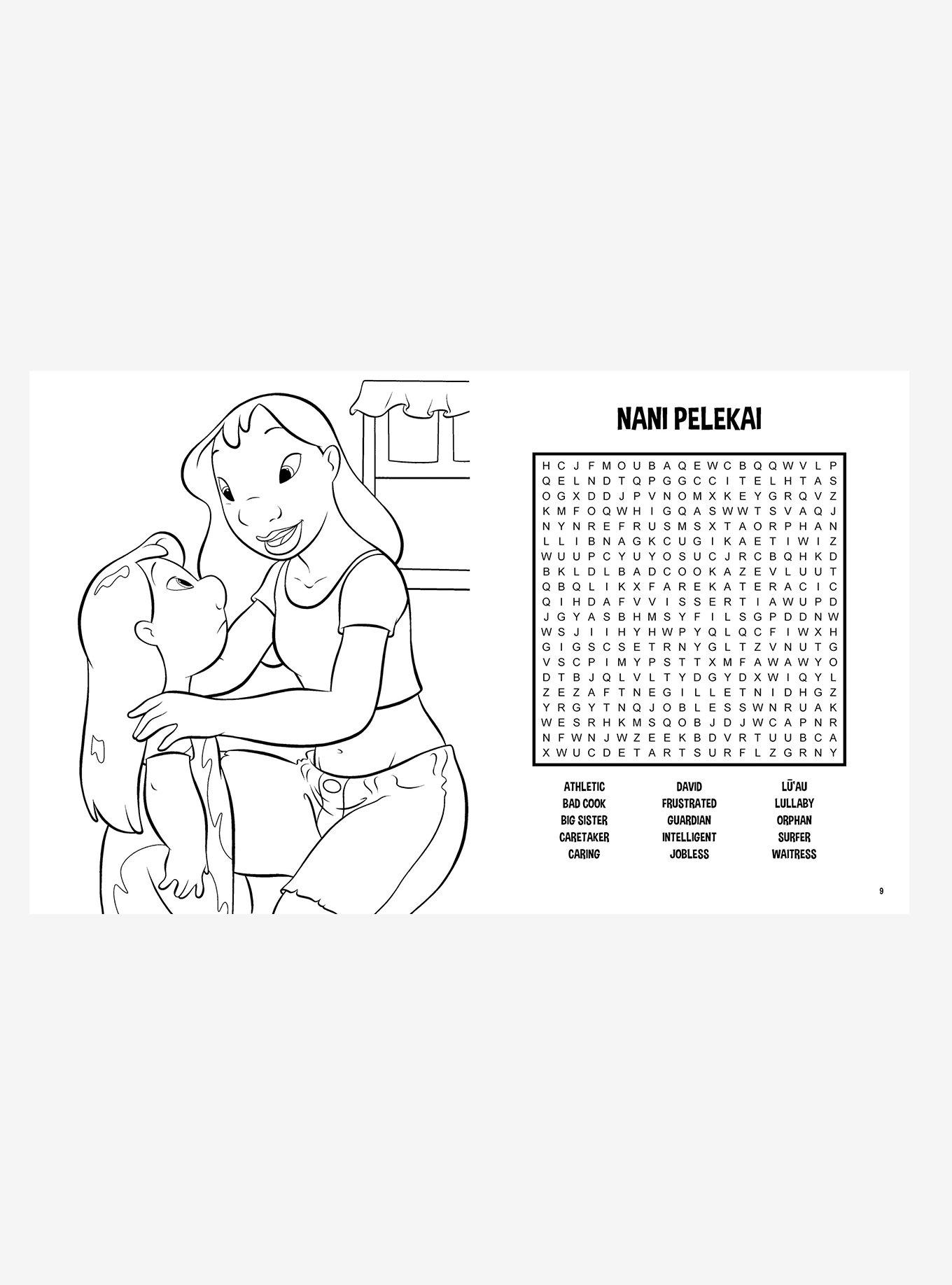 Disney Stitch Word Search & Coloring Book, , alternate - view 3