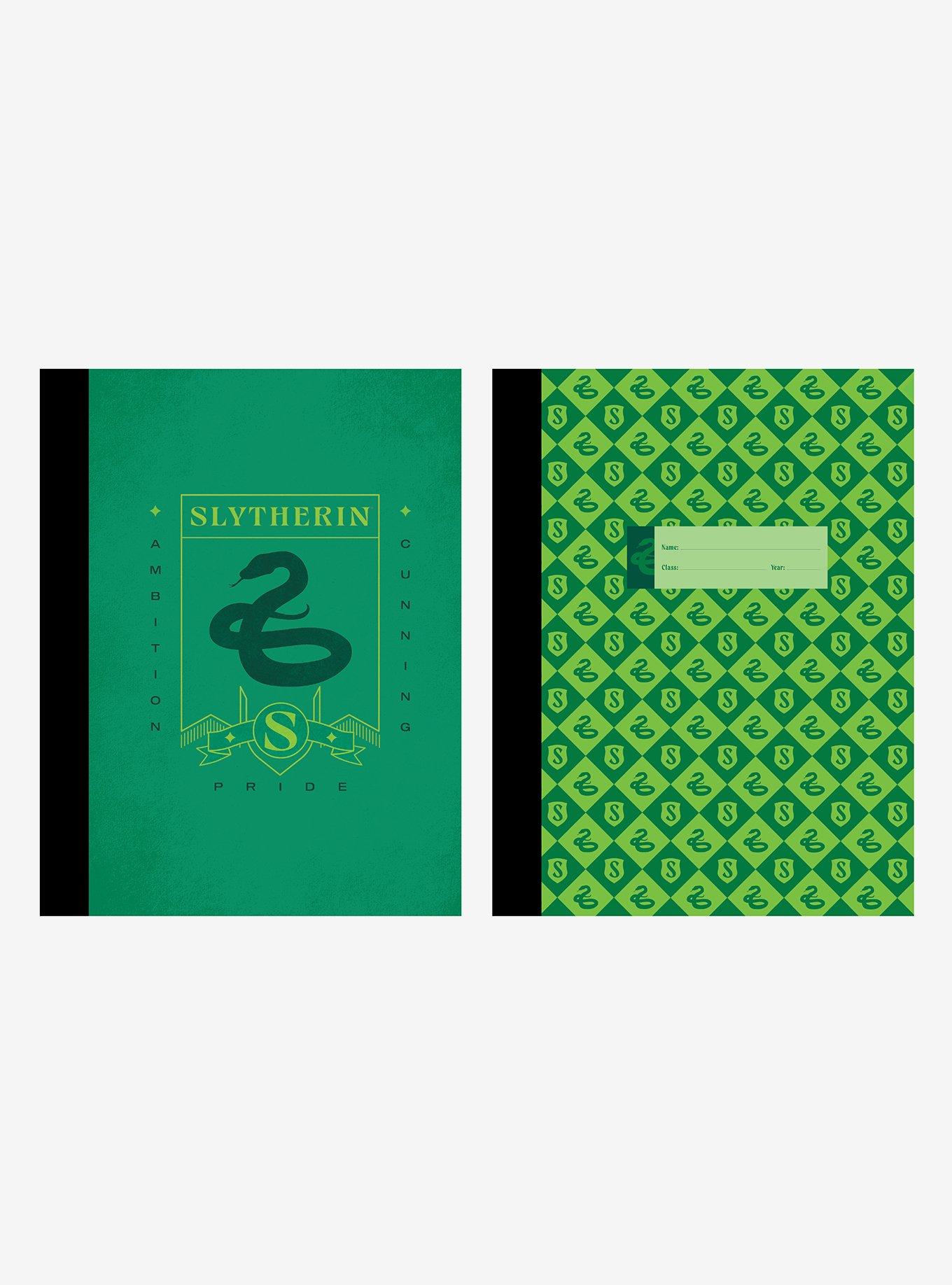 Harry Potter Slytherin Composition Notebook Set, , hi-res