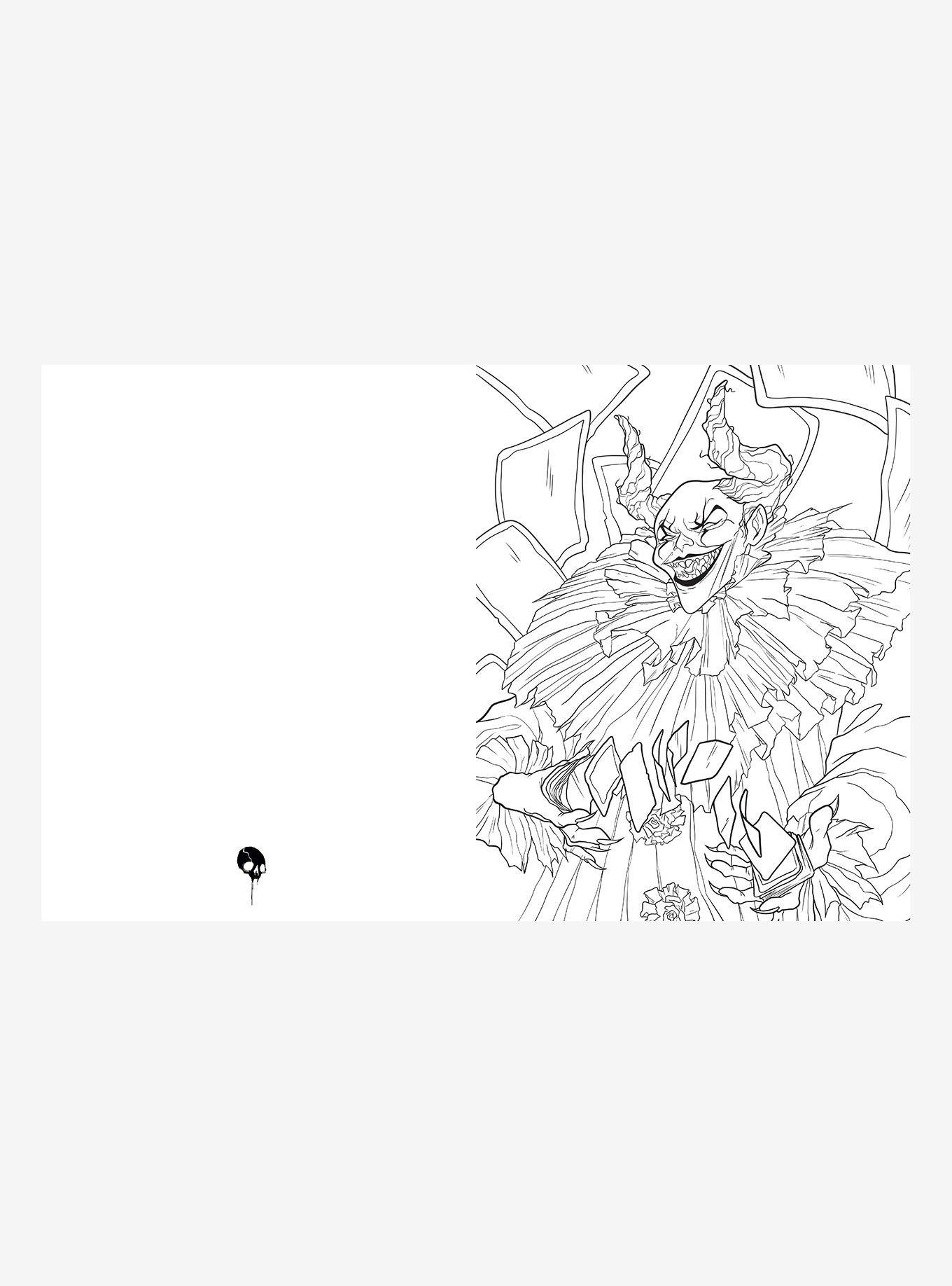 The Art Of Horror Coloring Book, , alternate - view 3