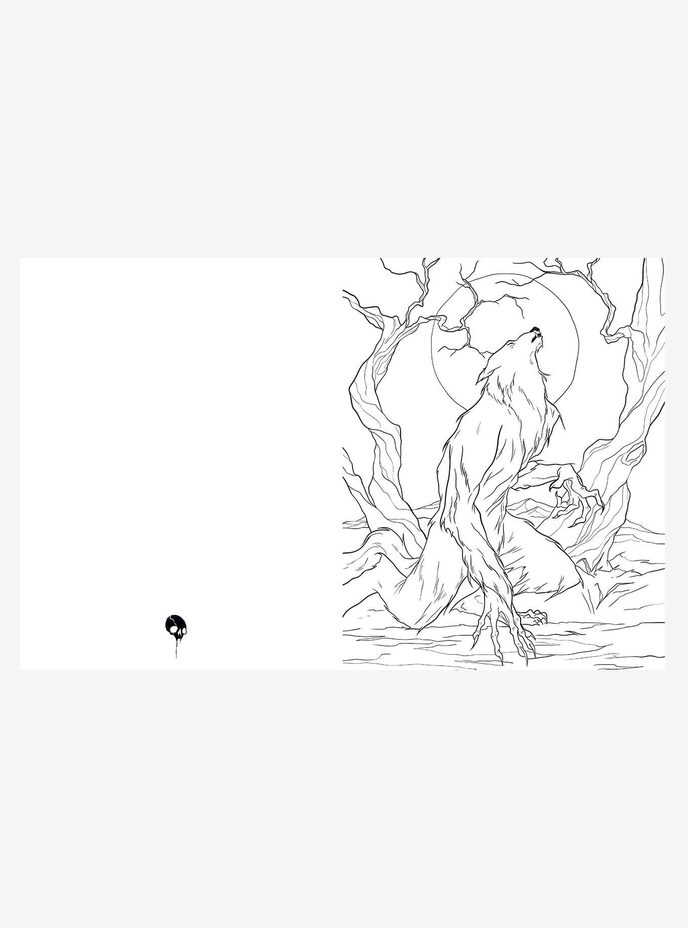 The Art Of Horror Coloring Book, , alternate - view 5