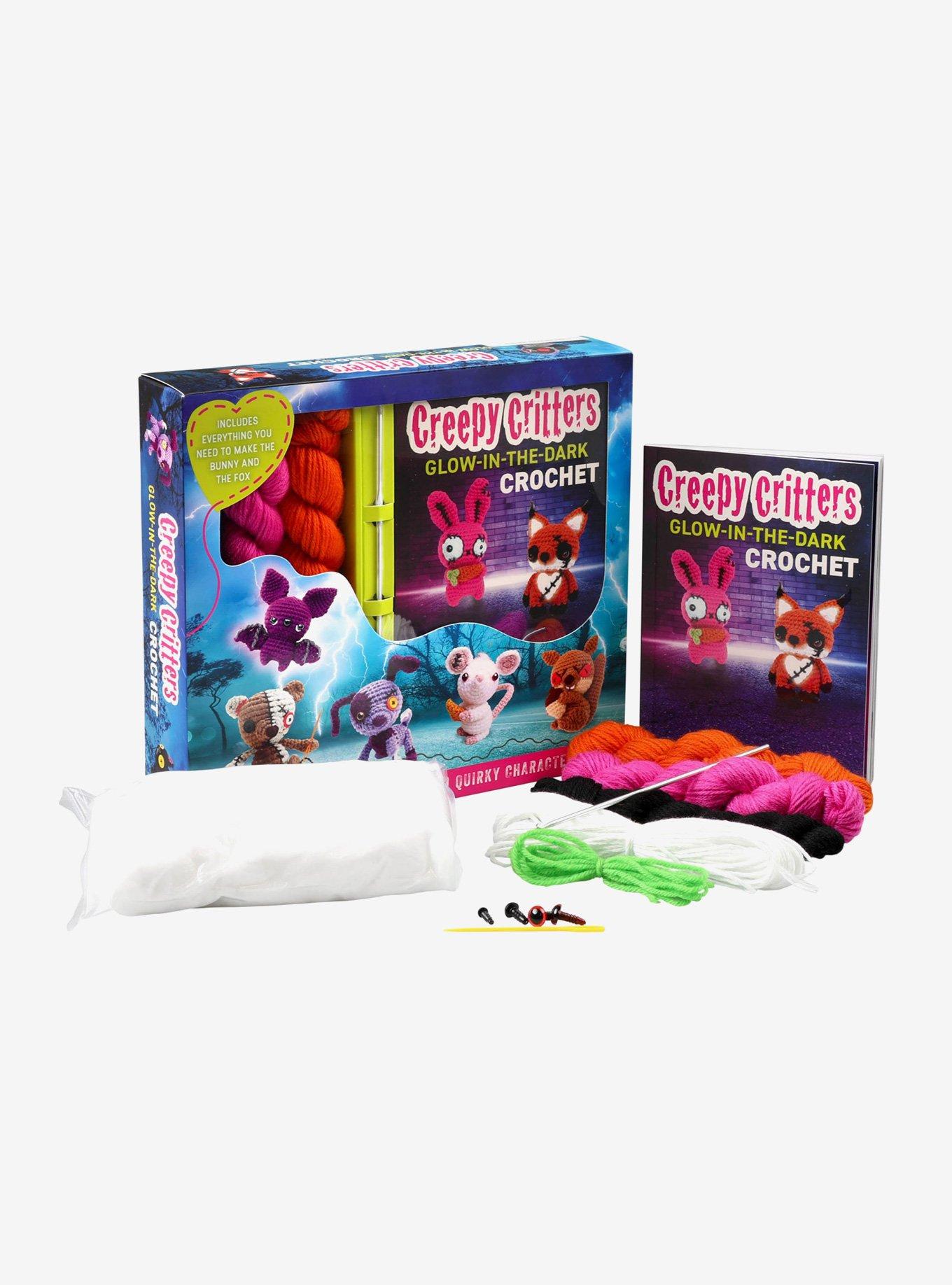 Creepy Critters Glow-In-The-Dark Crochet Kit, , alternate - view 5
