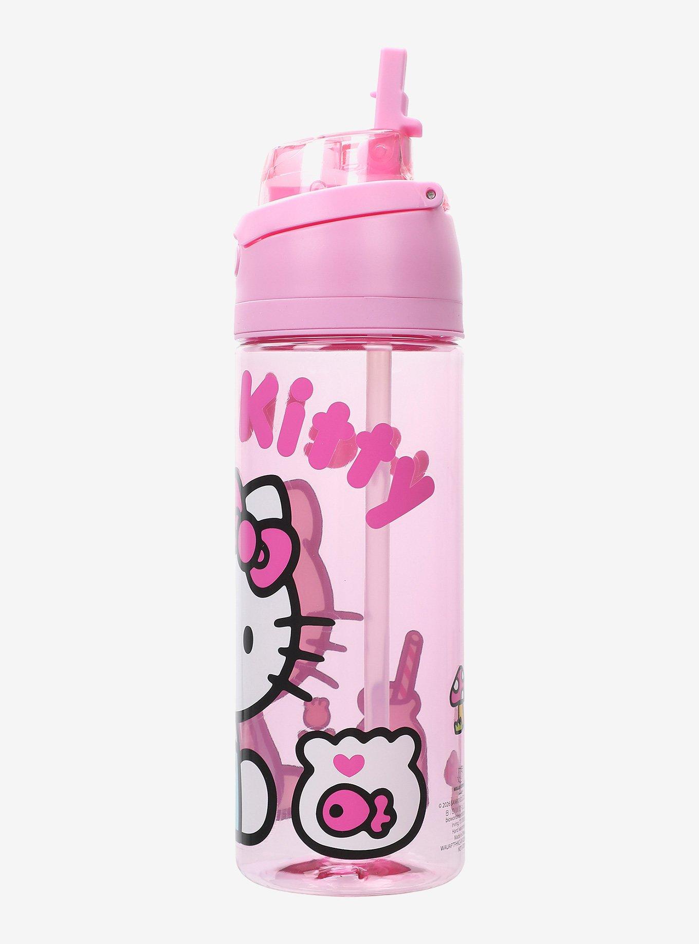 Hello Kitty Pink Water Bottle, , alternate - view 3