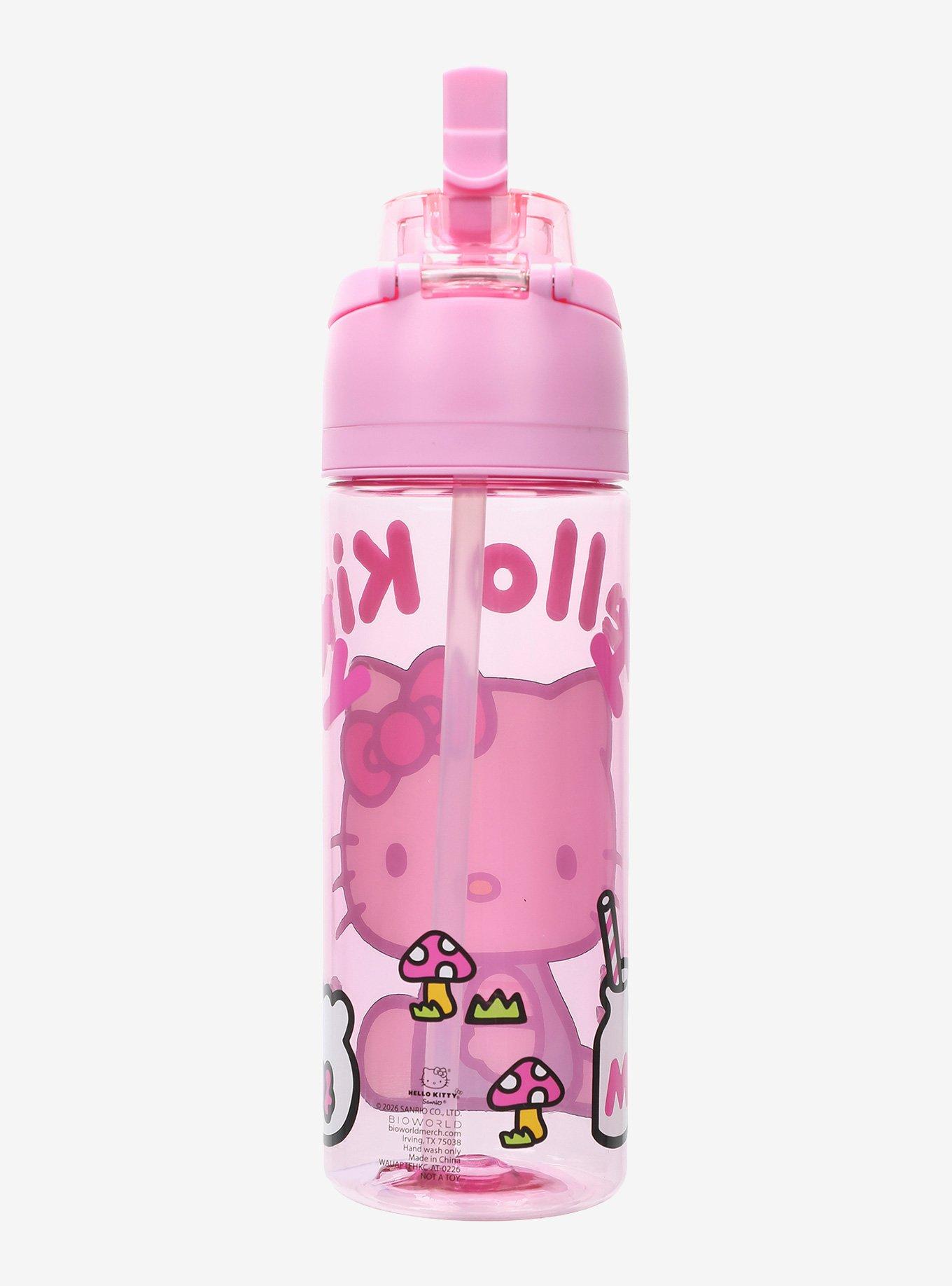 Hello Kitty Pink Water Bottle, , alternate - view 4
