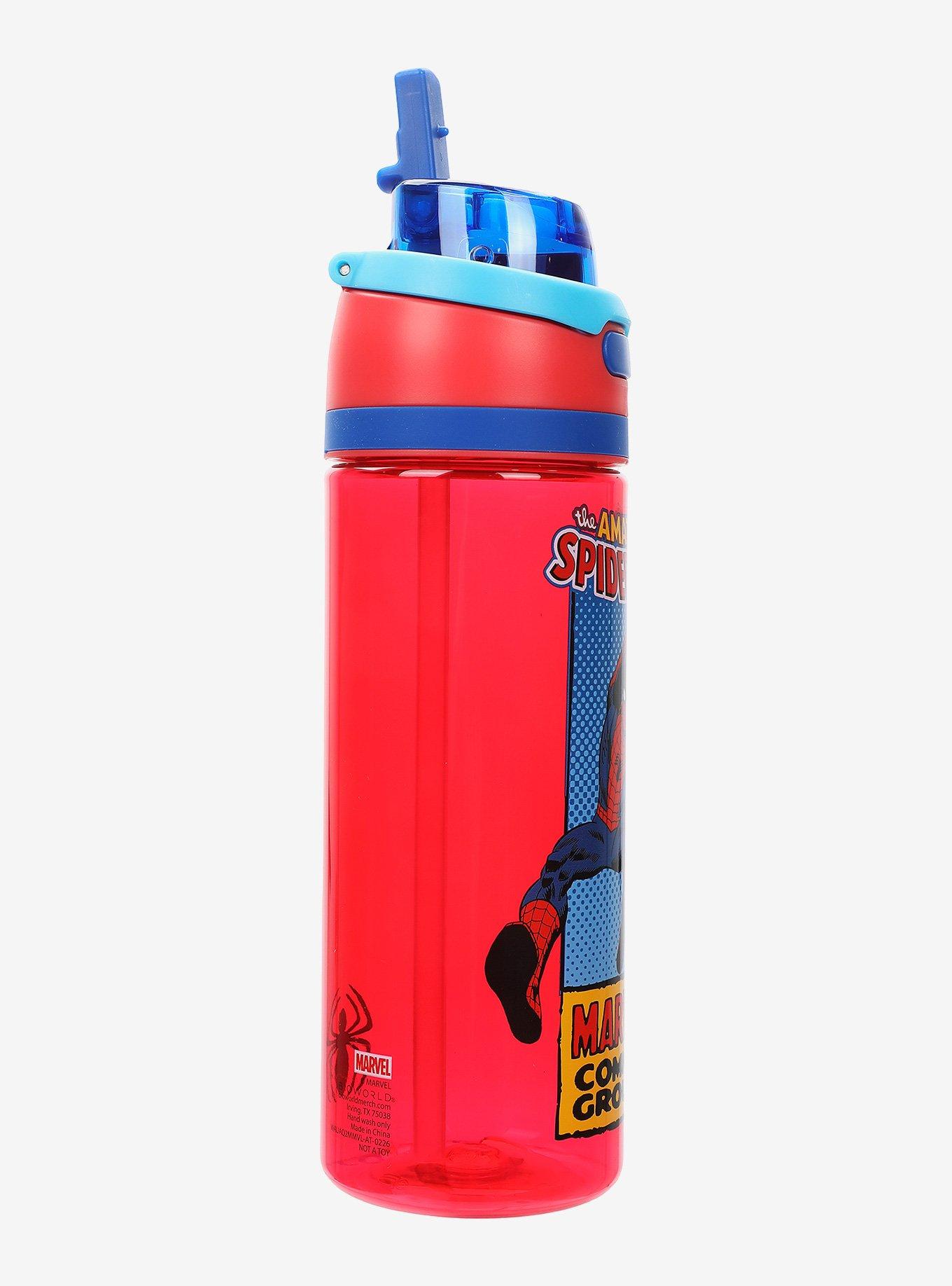 Marvel Spider-Man Red Water Bottle, , hi-res