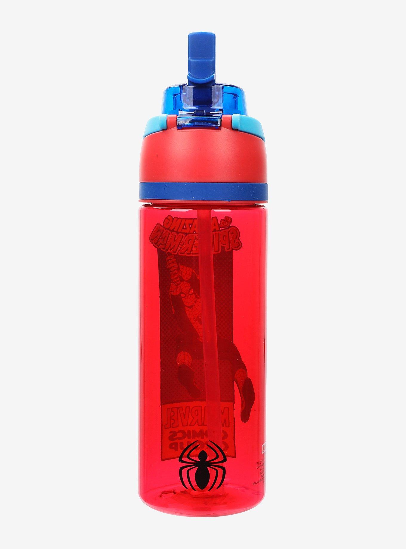Marvel Spider-Man Red Water Bottle, , alternate - view 4