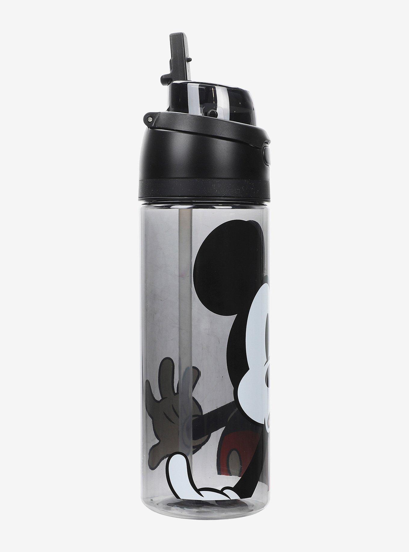 Disney Mickey Mouse Black Water Bottle, , hi-res