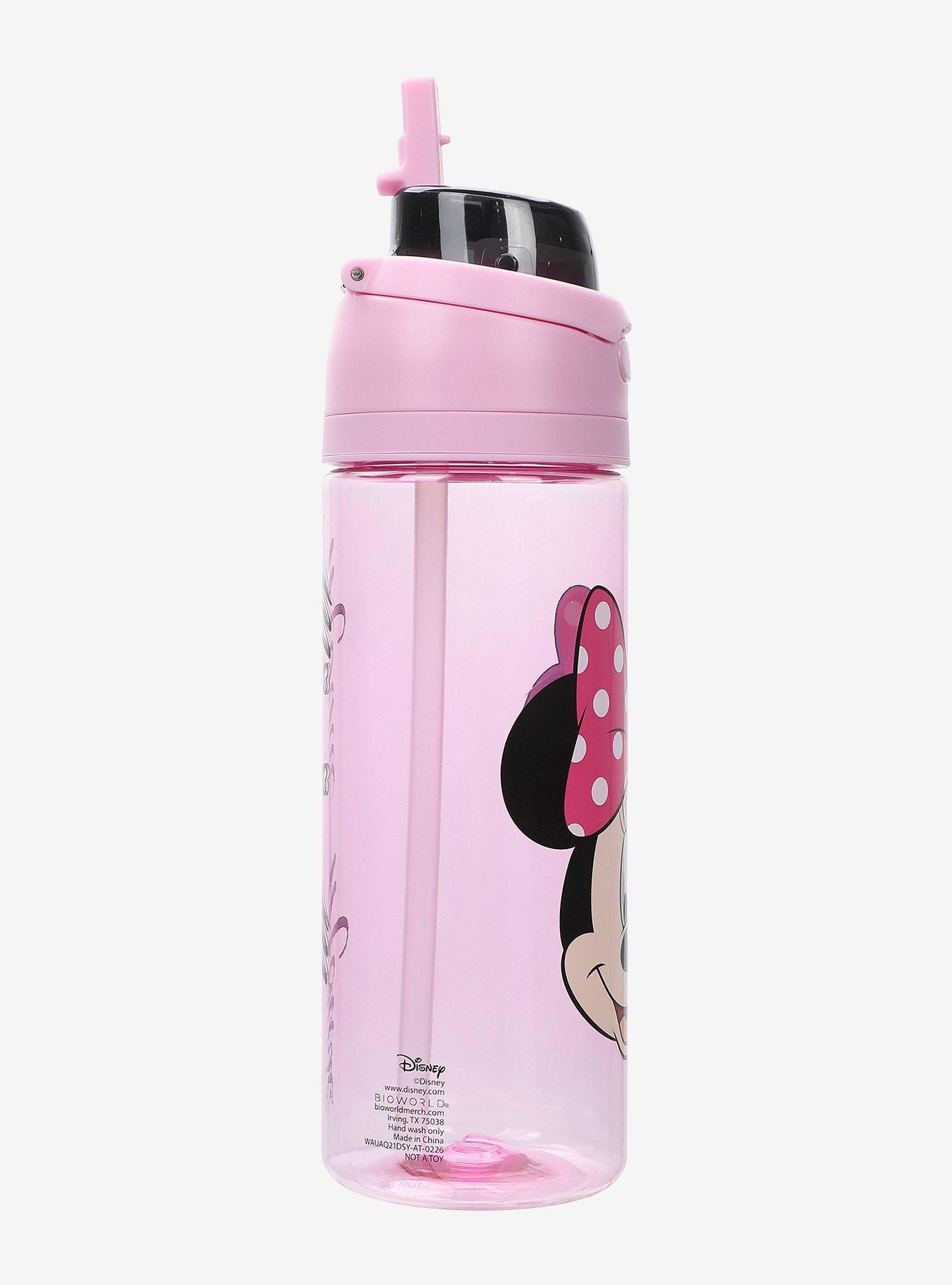 Disney Minnie Mouse Pink Water Bottle, , hi-res