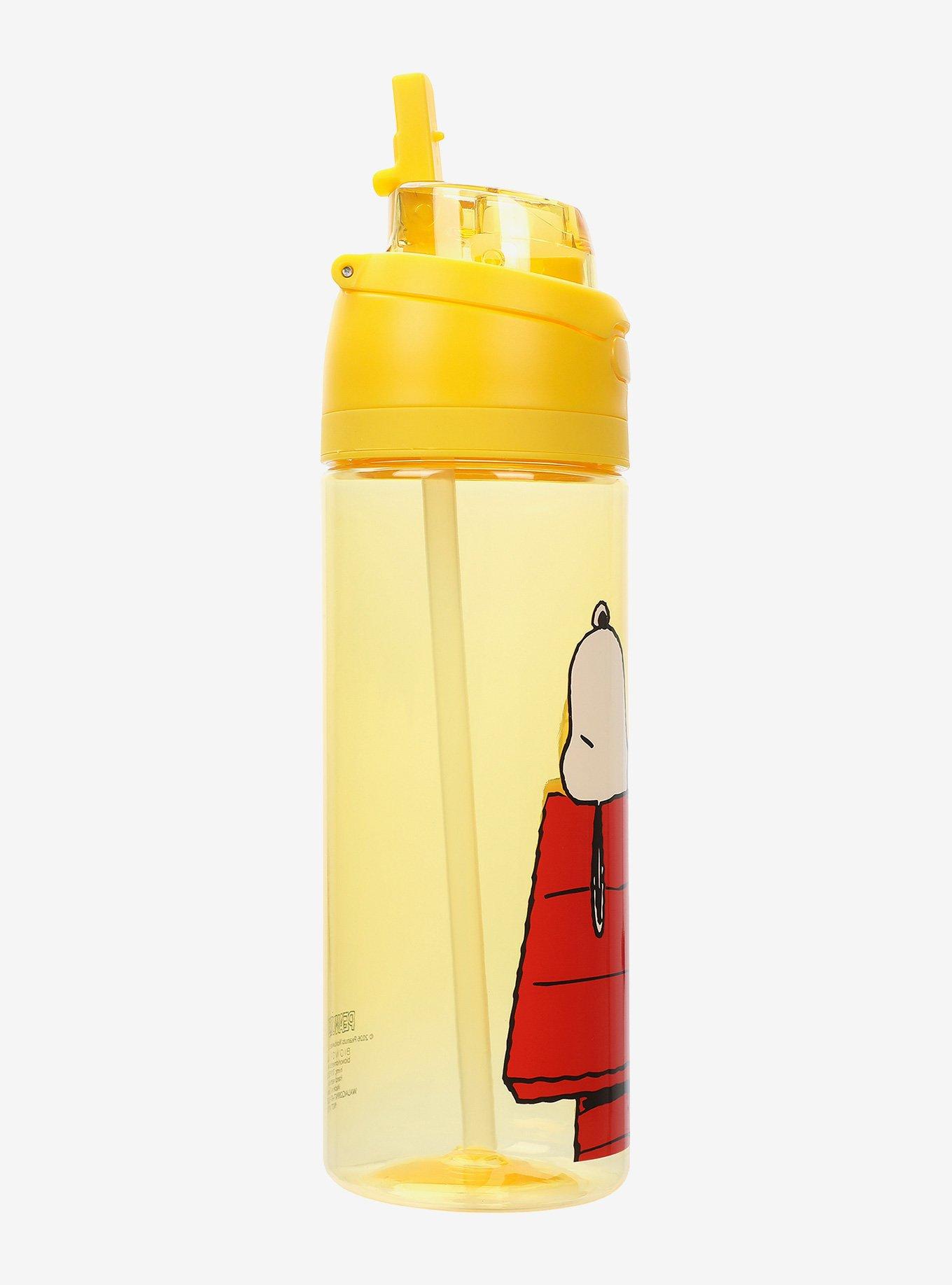 Peanuts Snoopy Yellow Water Bottle, , alternate - view 3