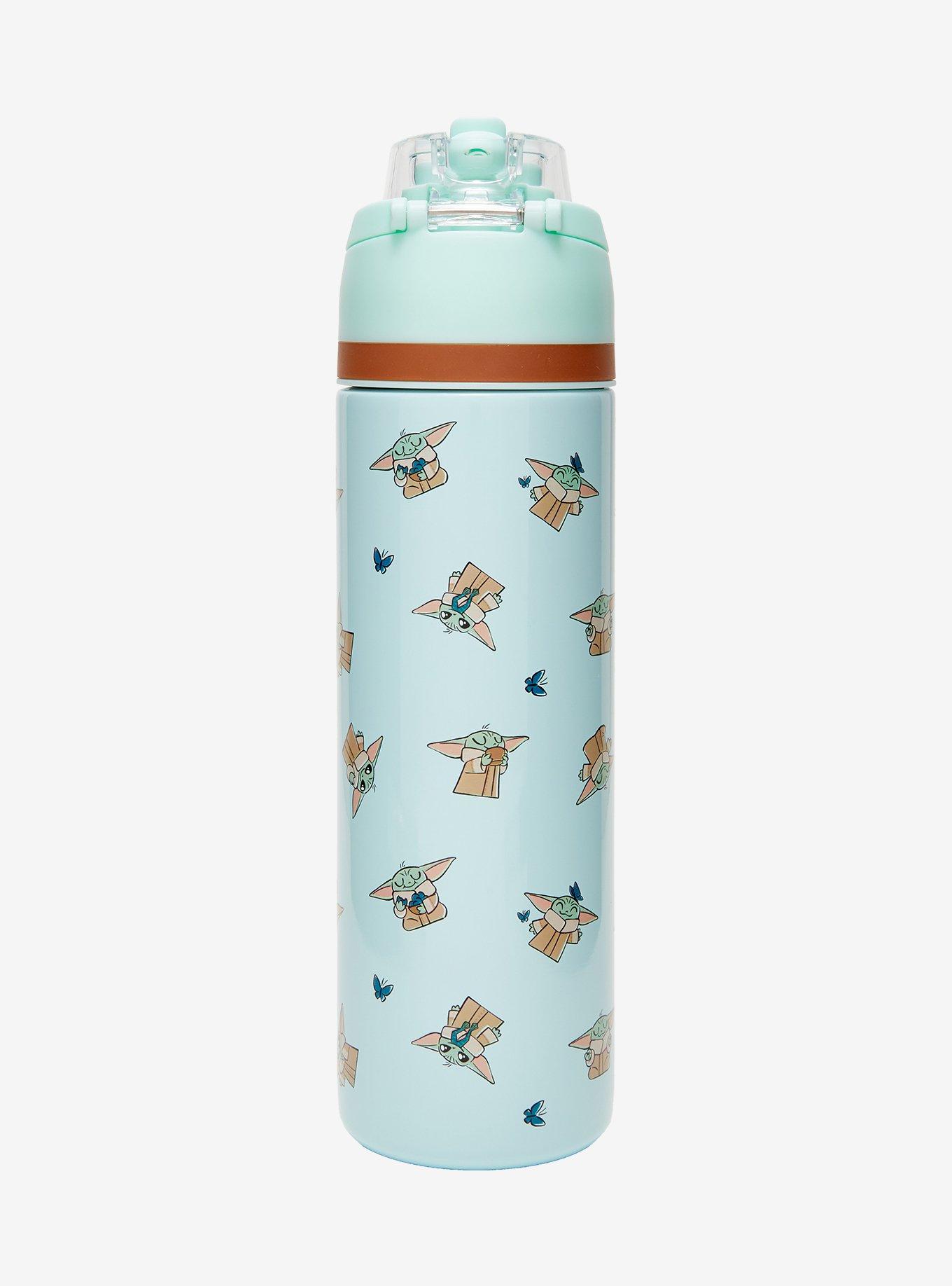 Star Wars The Mandalorian Grogu Stainless Steel Water Bottle, , hi-res