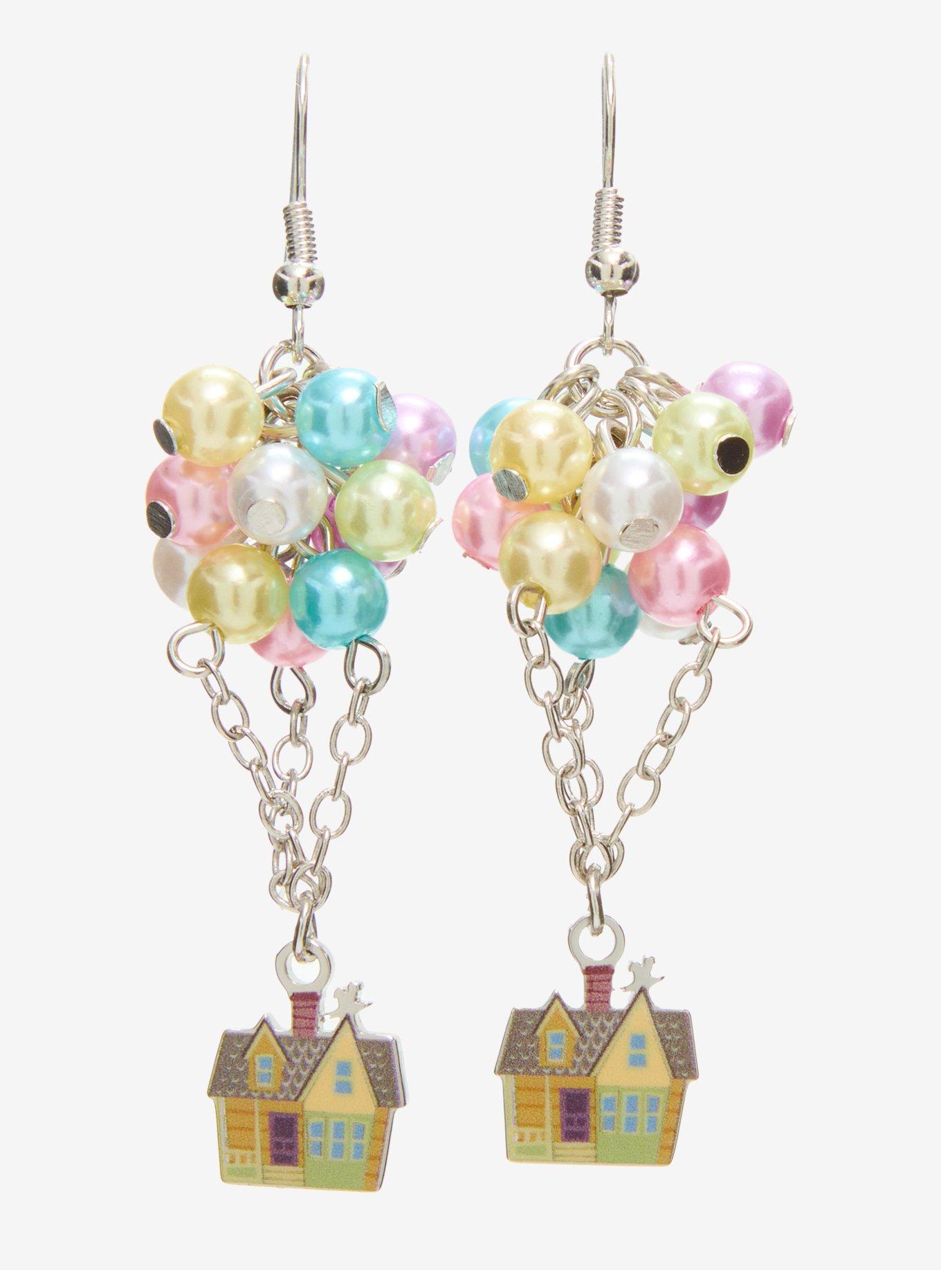 Disney Pixar Up Carl's House Balloon Earrings &mdash; BoxLunch Exclusive, , hi-res