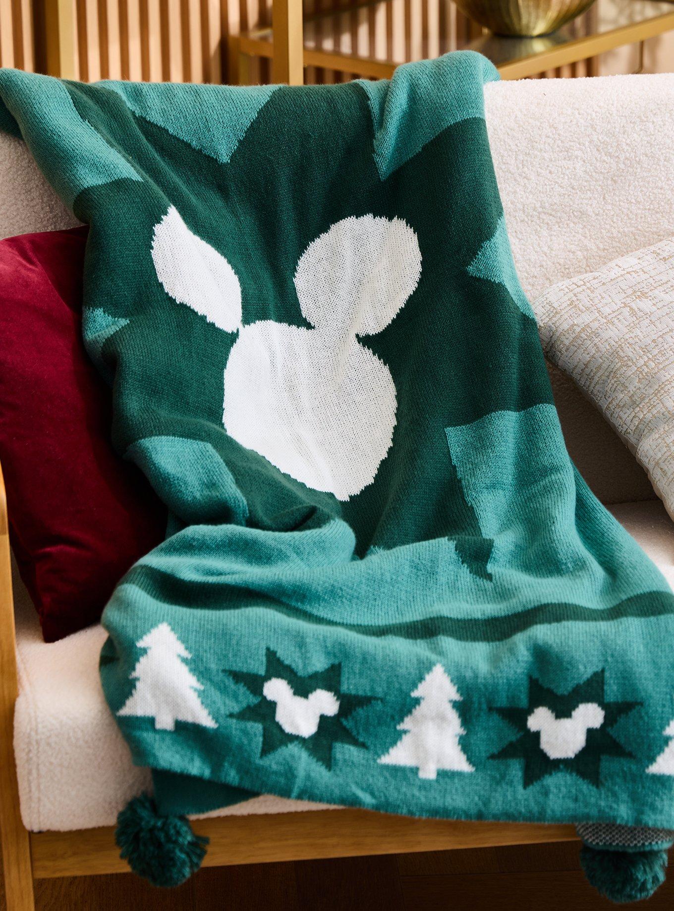 Disney Mickey Mouse Holiday Trees Kit Throw - BoxLunch Exclusive, , alternate - view 3