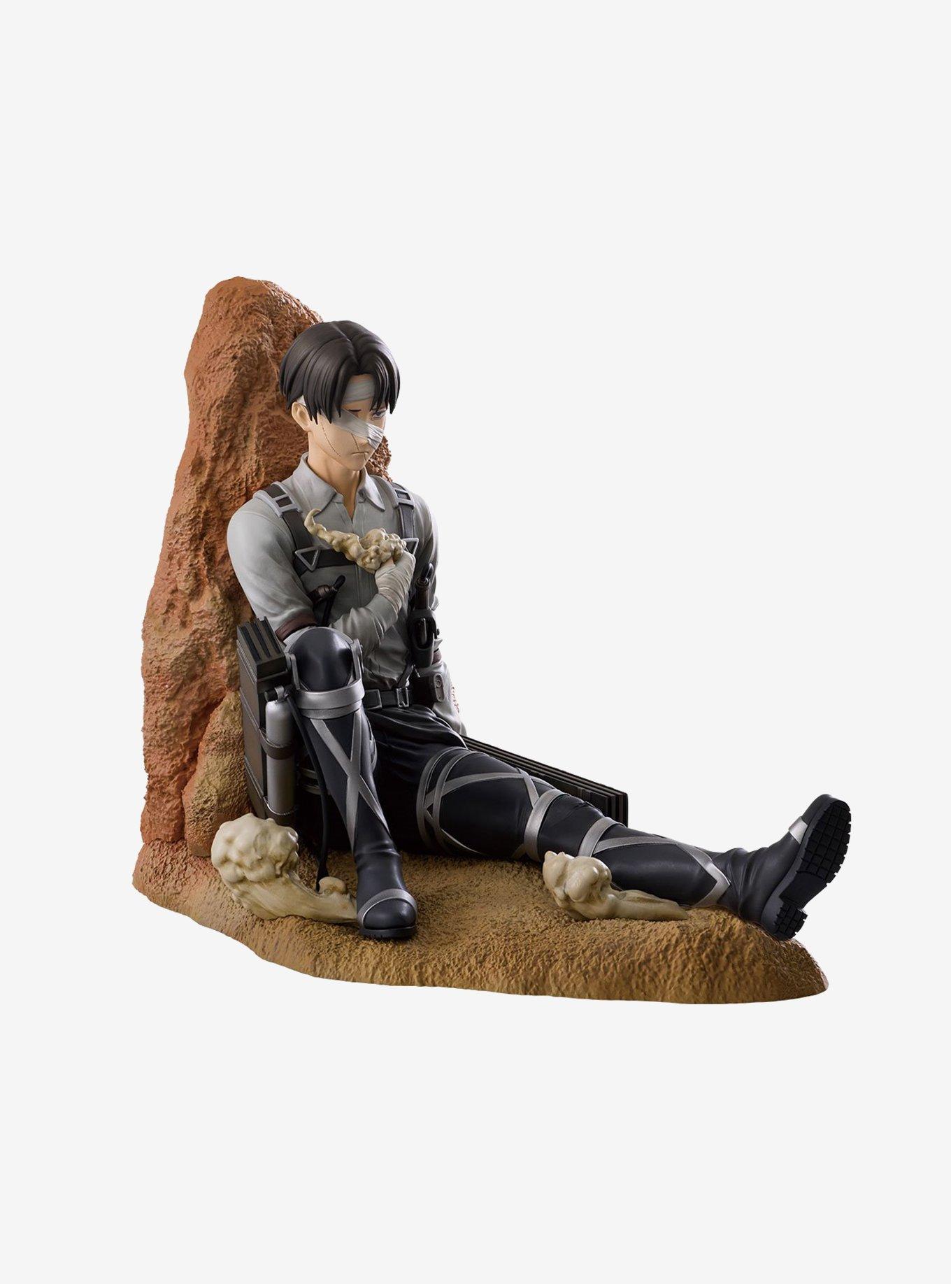 Bandai Namco Attack on Titan Ichibansho Levi (Battle of Heaven and Earth) Figure, , hi-res