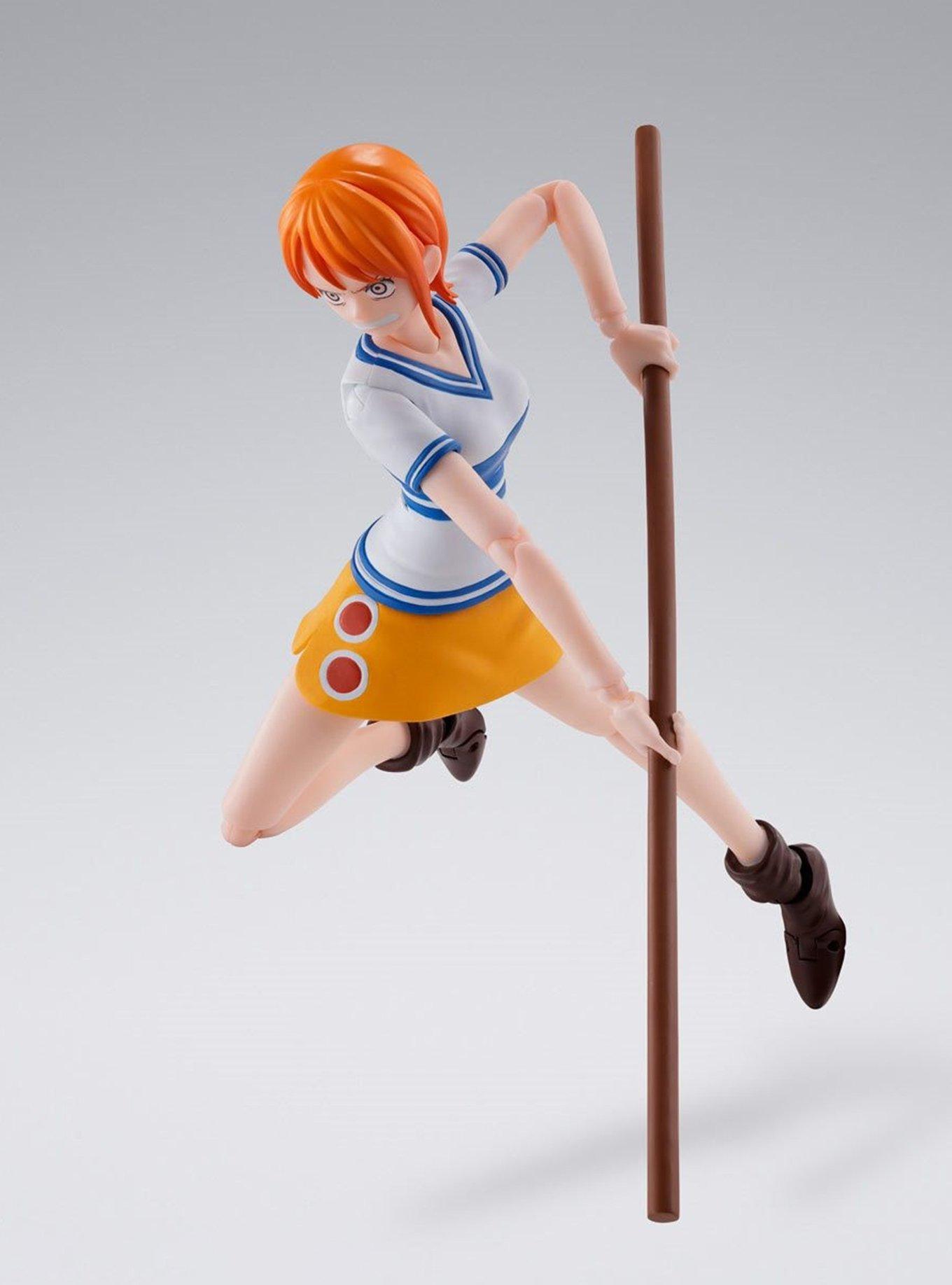 Bandai Namco One Piece S.H.Figuarts Nami (Romance Dawn) Figure, , alternate - view 3