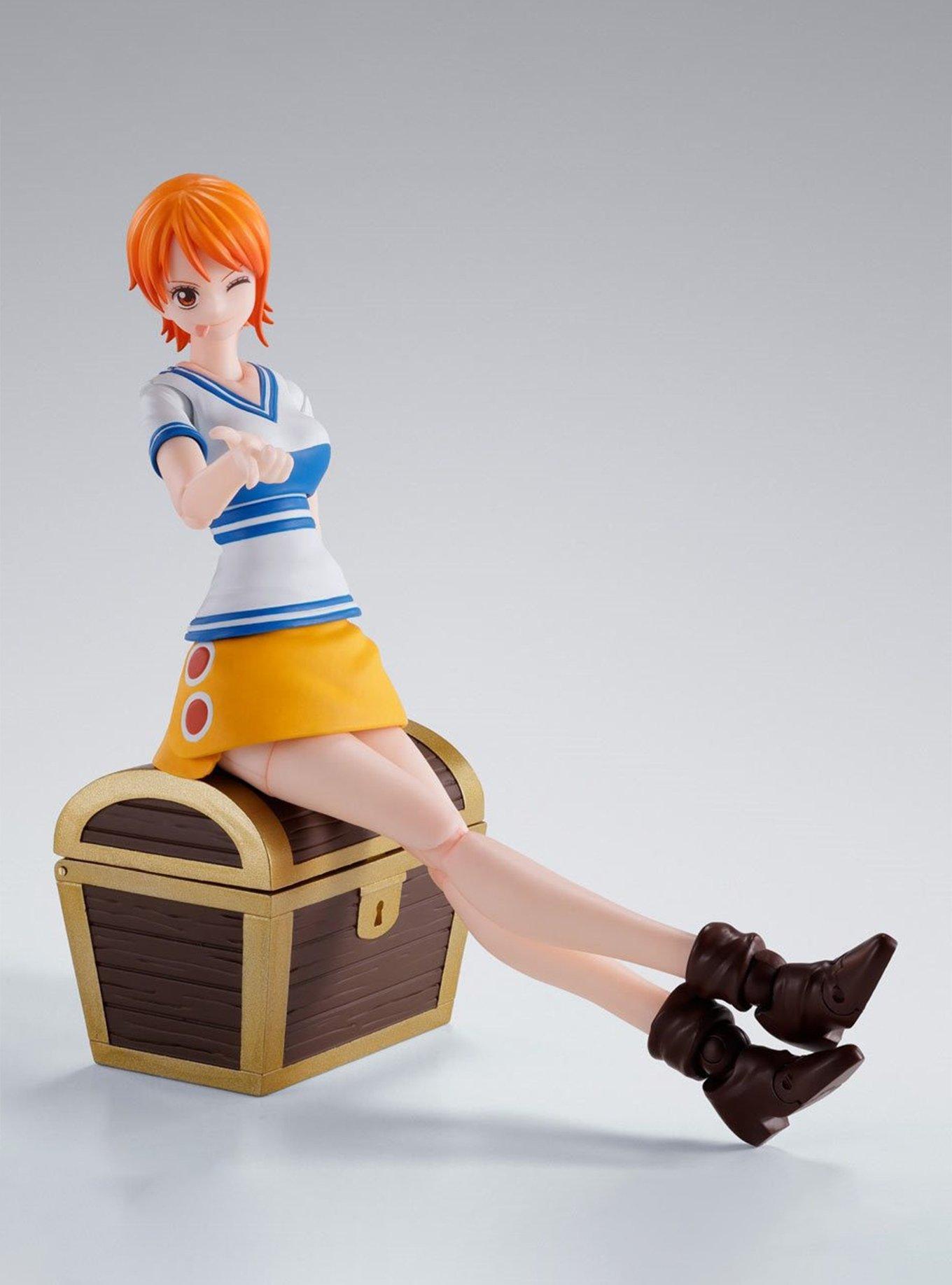 Bandai Namco One Piece S.H.Figuarts Nami (Romance Dawn) Figure, , alternate - view 4