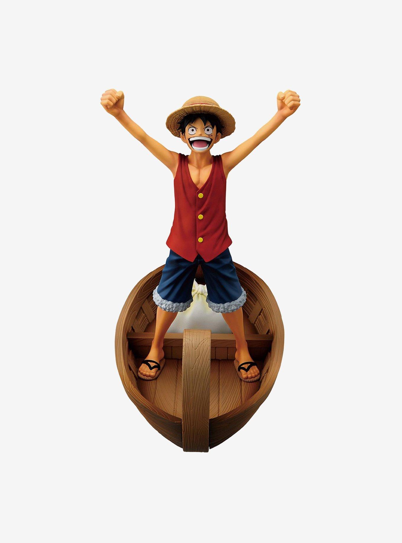 One Piece Revible Moment Ichibansho Monkey D. Luffy I'm Going to Be King of the Pirates! (Memories of Adventure and The Shipping Route The Future) Figure