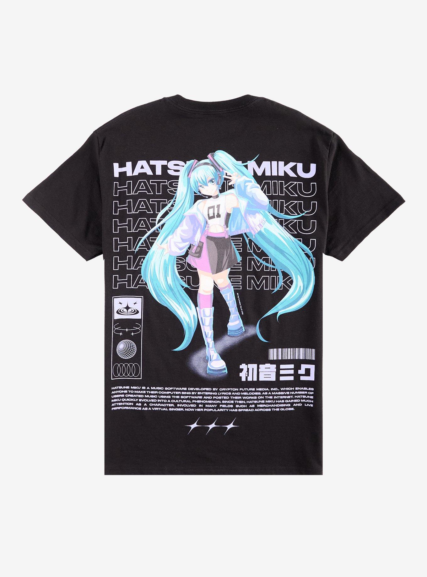 Hatunse Miku Eye Panel T-Shirt, , hi-res