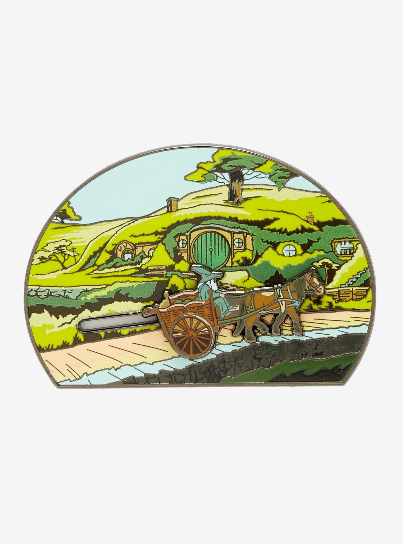 Her Universe The Lord of The Rings Hobbiton Scene Sliding Enamel Pin Her Universe Exclusive, , hi-res