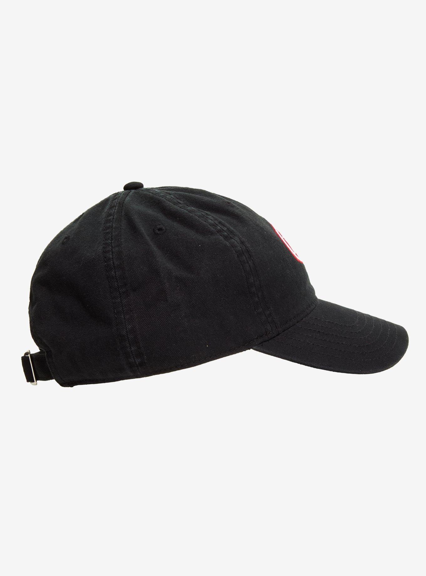 Dr. Pepper Black Logo Dad Cap, , alternate - view 3