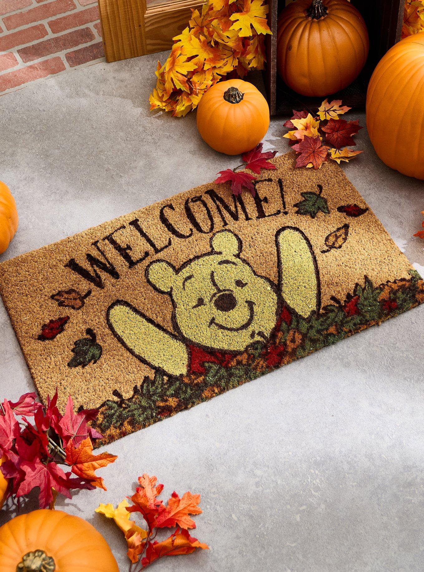 Disney Winnie the Pooh Welcome Leaves Door Mat