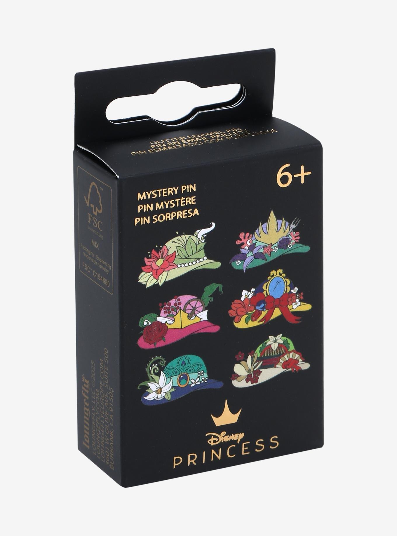 Loungefly Disney Princess Hat Blind Box Enamel Pin, , hi-res
