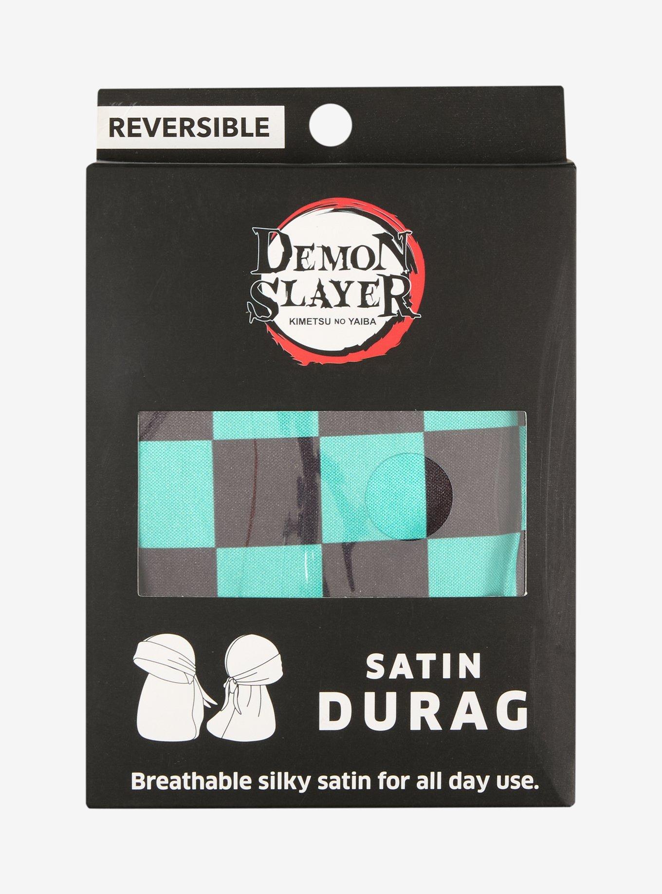 Demon Slayer: Kimetsu no Yaiba Tanjiro Pattern Reversible Durag - BoxLunch Exclusive, , alternate - view 3