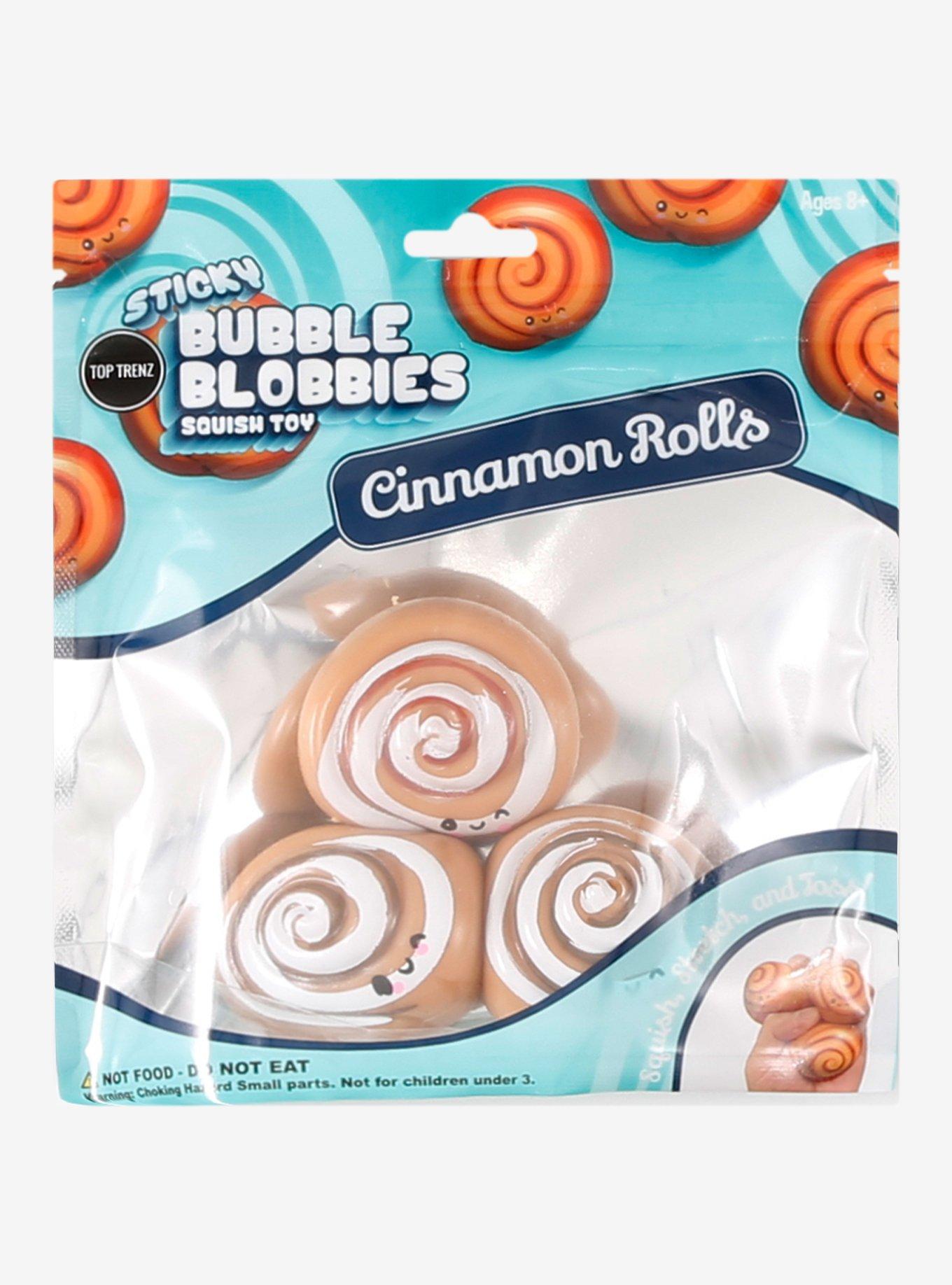 Sticky Bubble Blobbies Cinnamon Rolls Squishy Toy Set, , hi-res