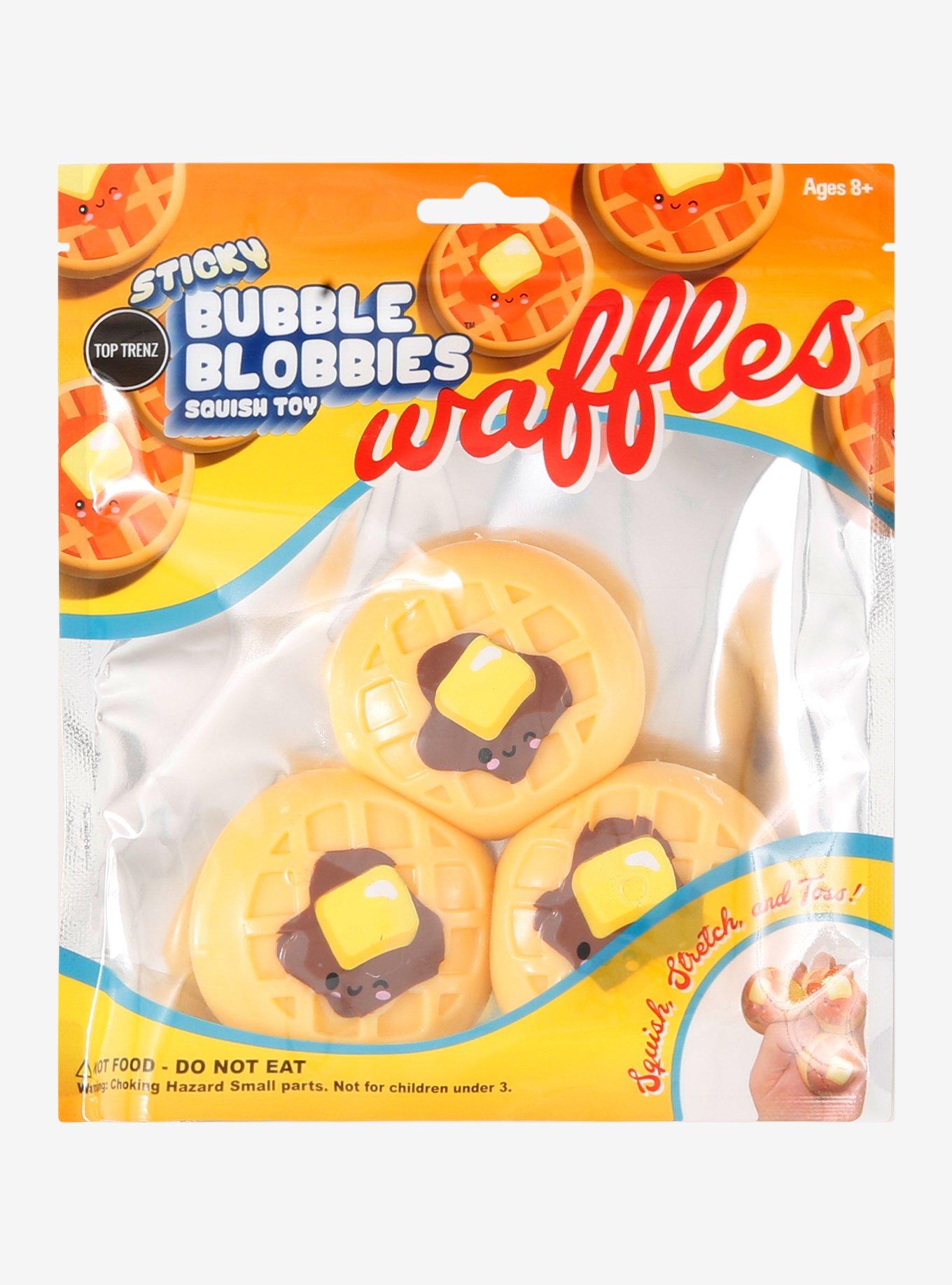 Sticky Bubble Blobbies Waffles Squishy Toy Set, , hi-res