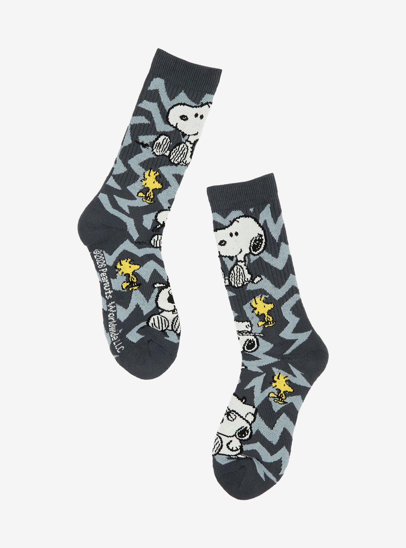 Peanuts Snoopy & Cousins Crew Socks - BoxLunch Exclusive, , hi-res