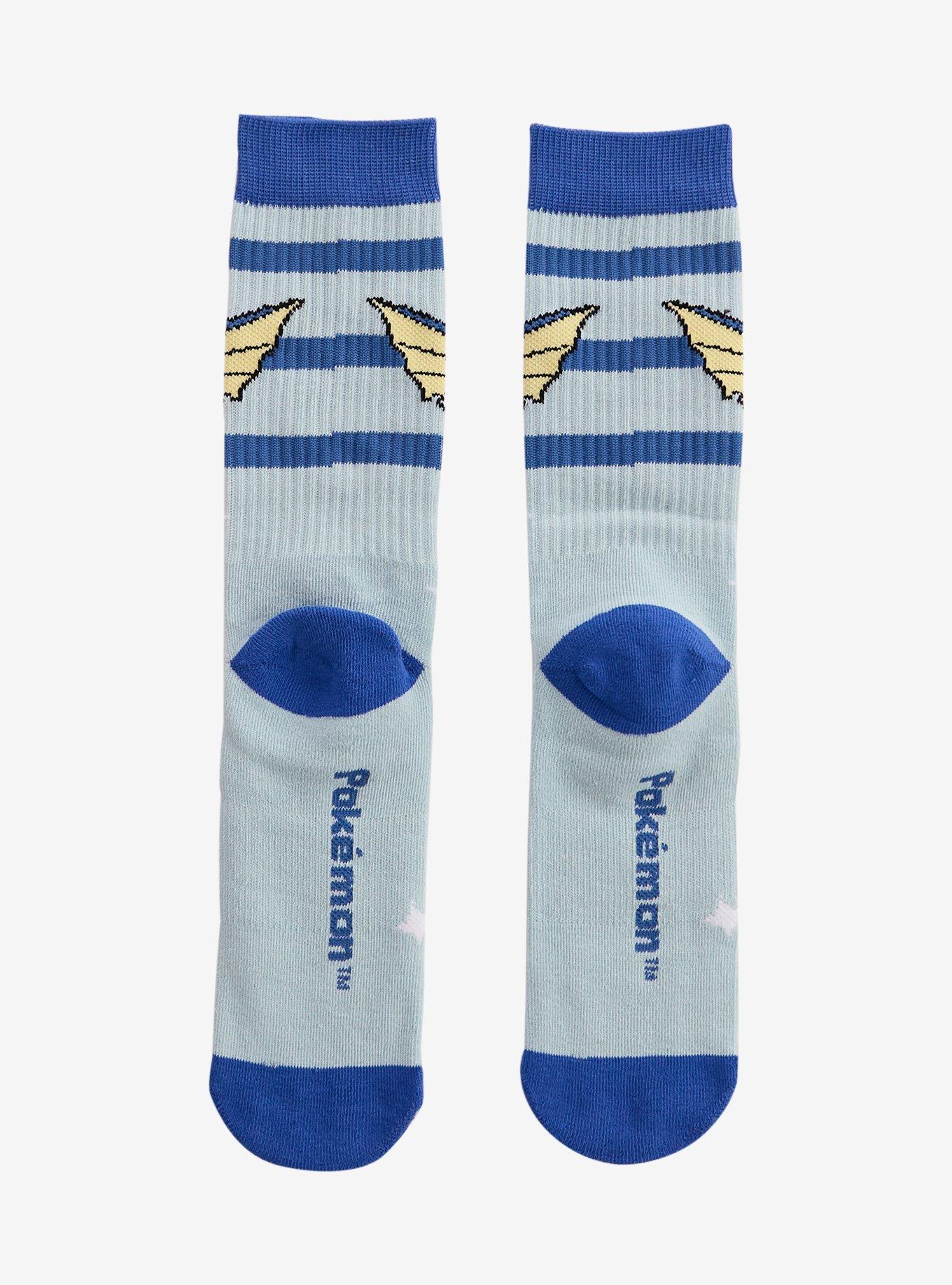 Pok&eacute;mon Vaporeon Crew Socks &mdash; BoxLunch Exclusive, , hi-res
