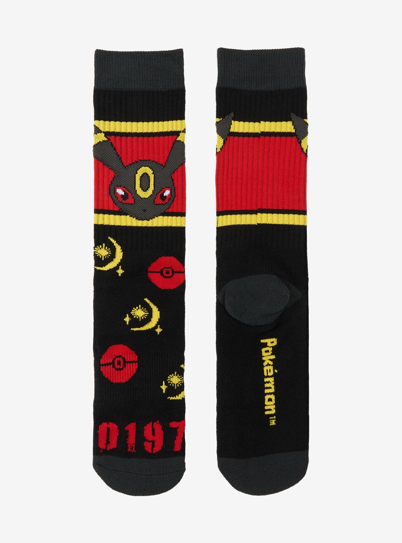 Pok&eacute;mon Umbreon Crew Socks - BoxLunch Exclusive, , hi-res
