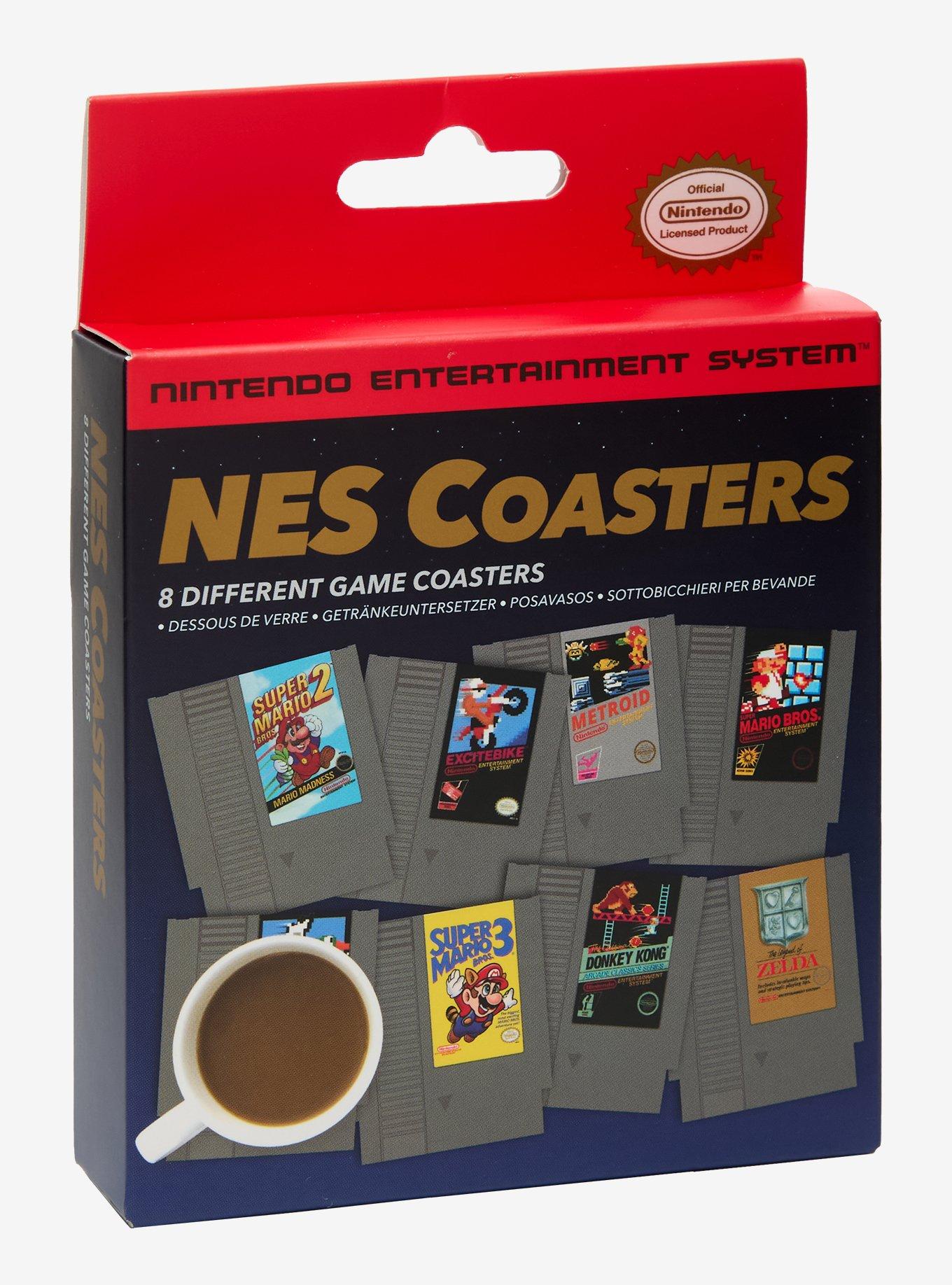 Nintendo NES Cartridge Coaster Set, , hi-res